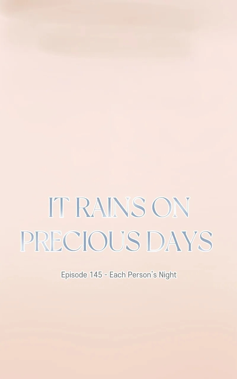 It Rains On Precious Days