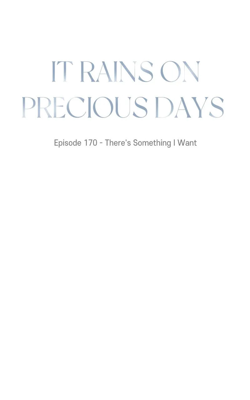 It Rains On Precious Days