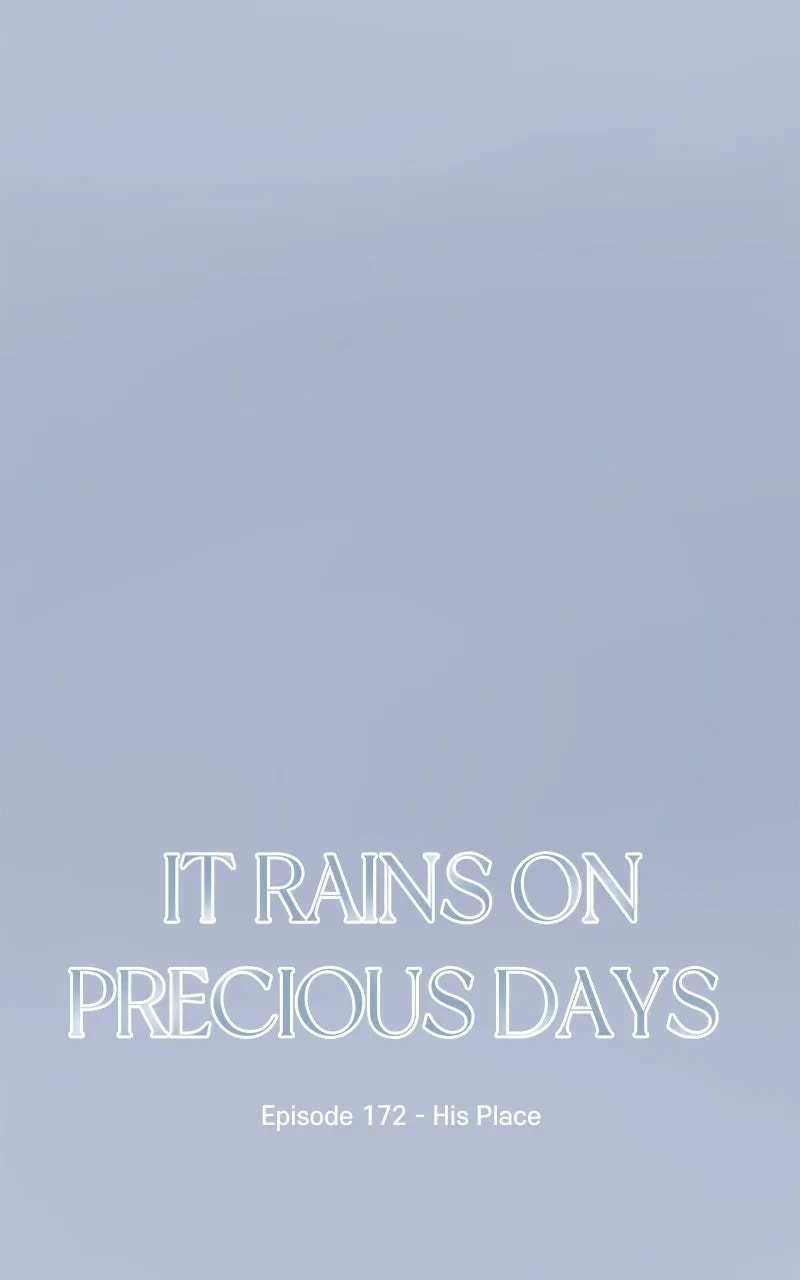It Rains On Precious Days