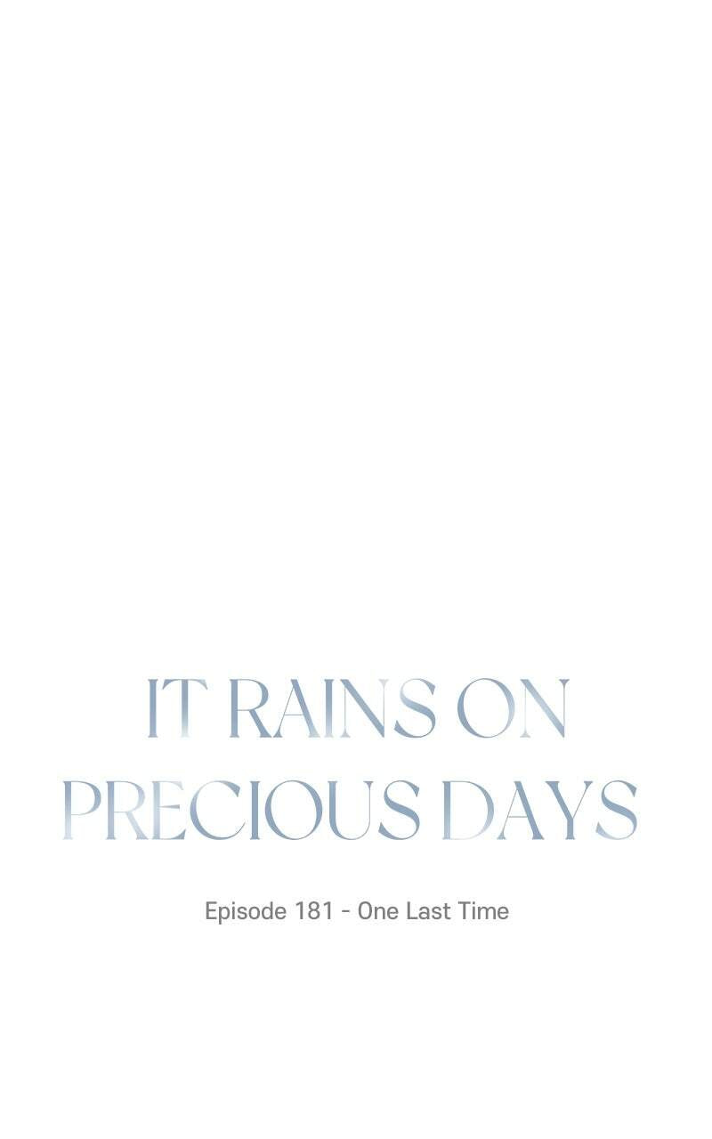 It Rains On Precious Days