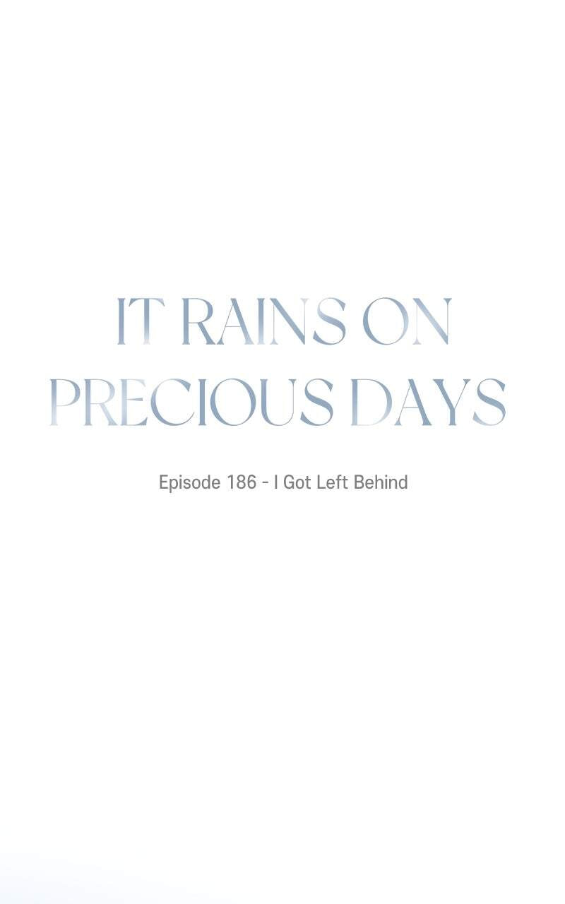 It Rains On Precious Days