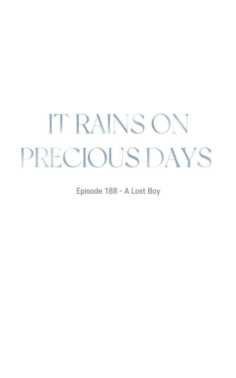 It Rains On Precious Days