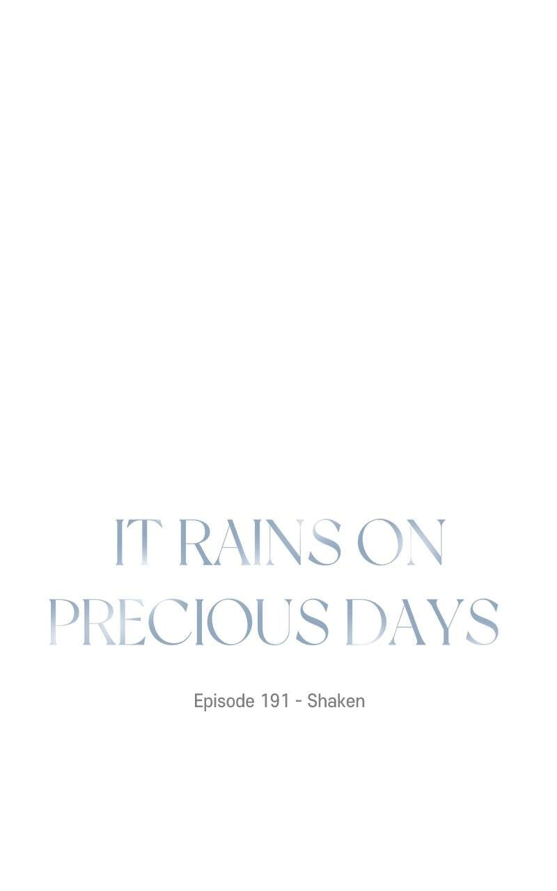 It Rains On Precious Days