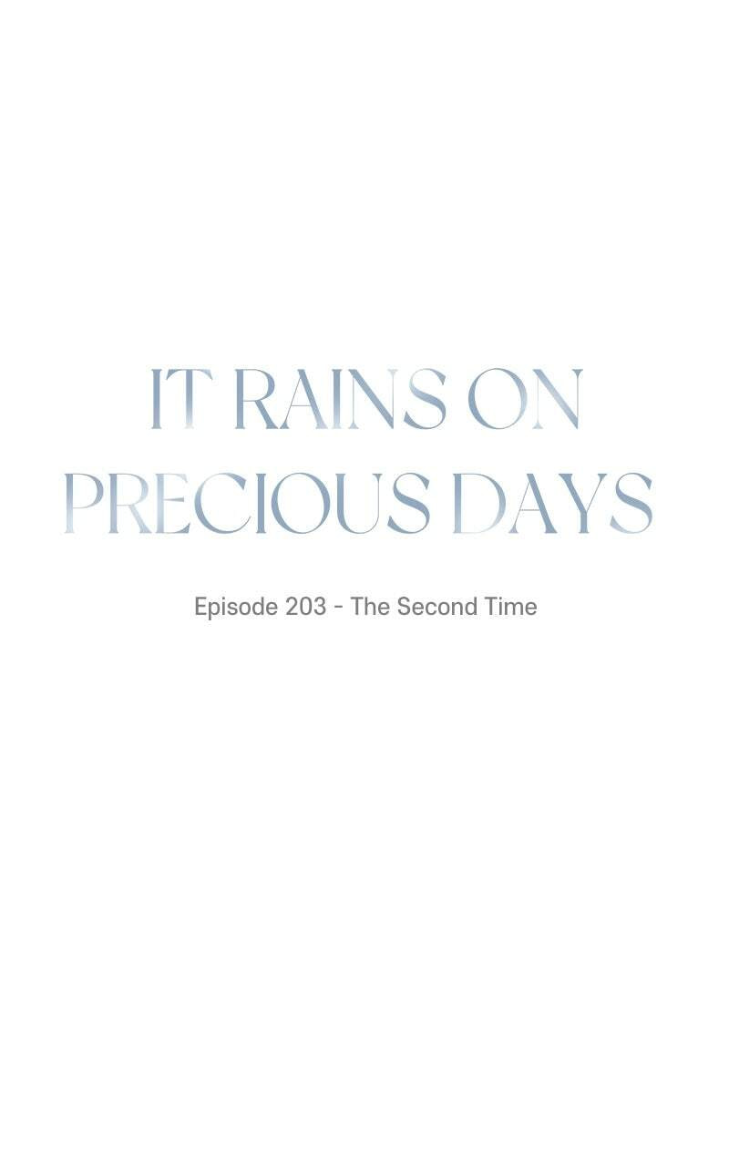 It Rains On Precious Days
