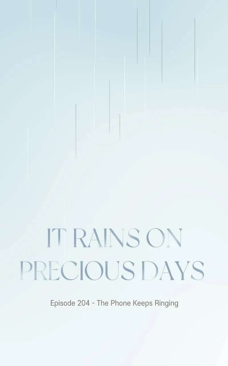 It Rains On Precious Days
