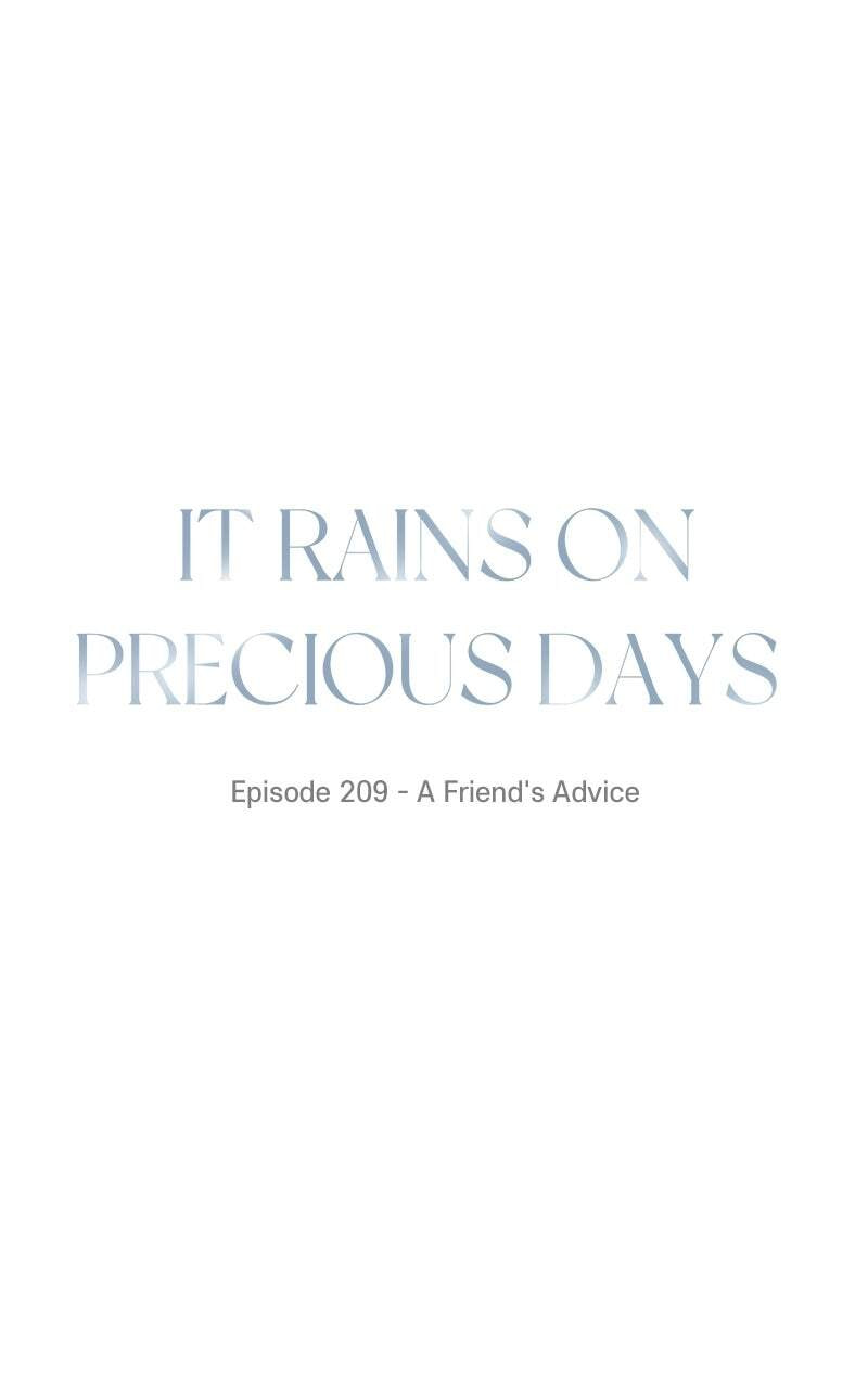 It Rains On Precious Days