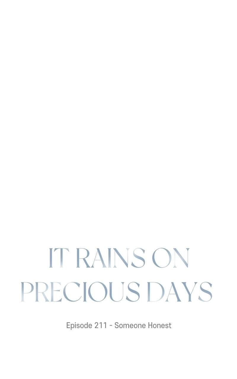 It Rains On Precious Days