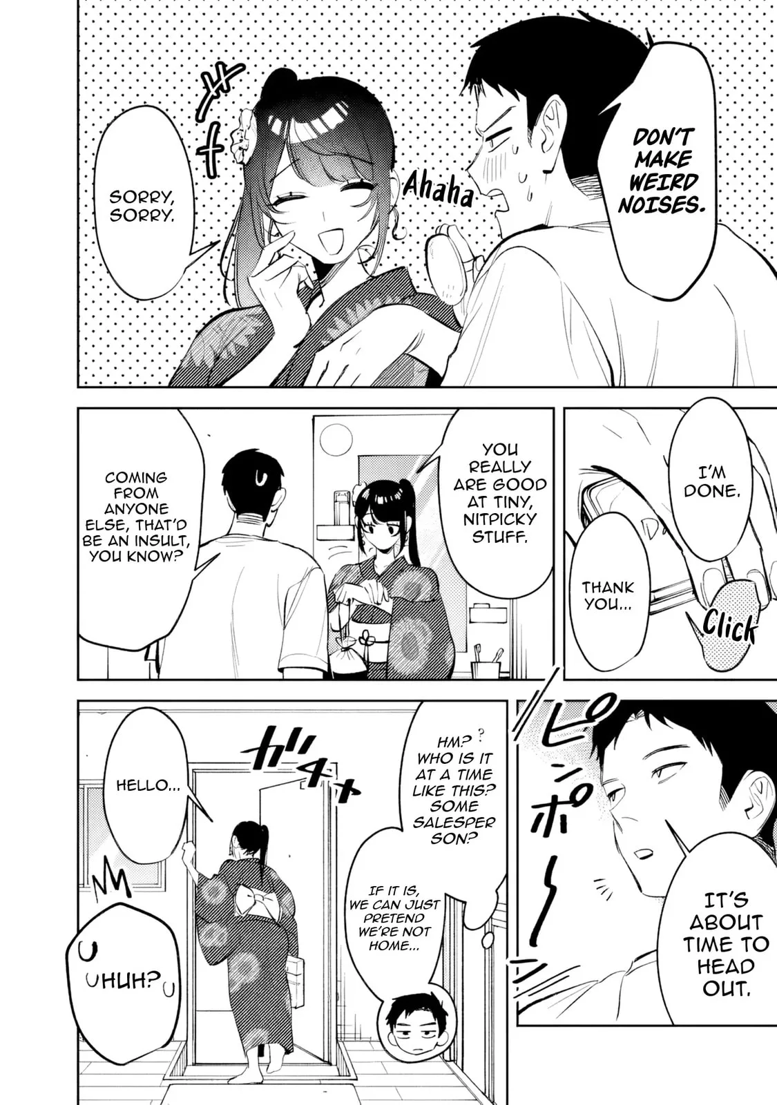 Living together with the queen from my high school days who was arrogant, surprisingly isn't that uncomfortable — Chapter 28 — Page 8