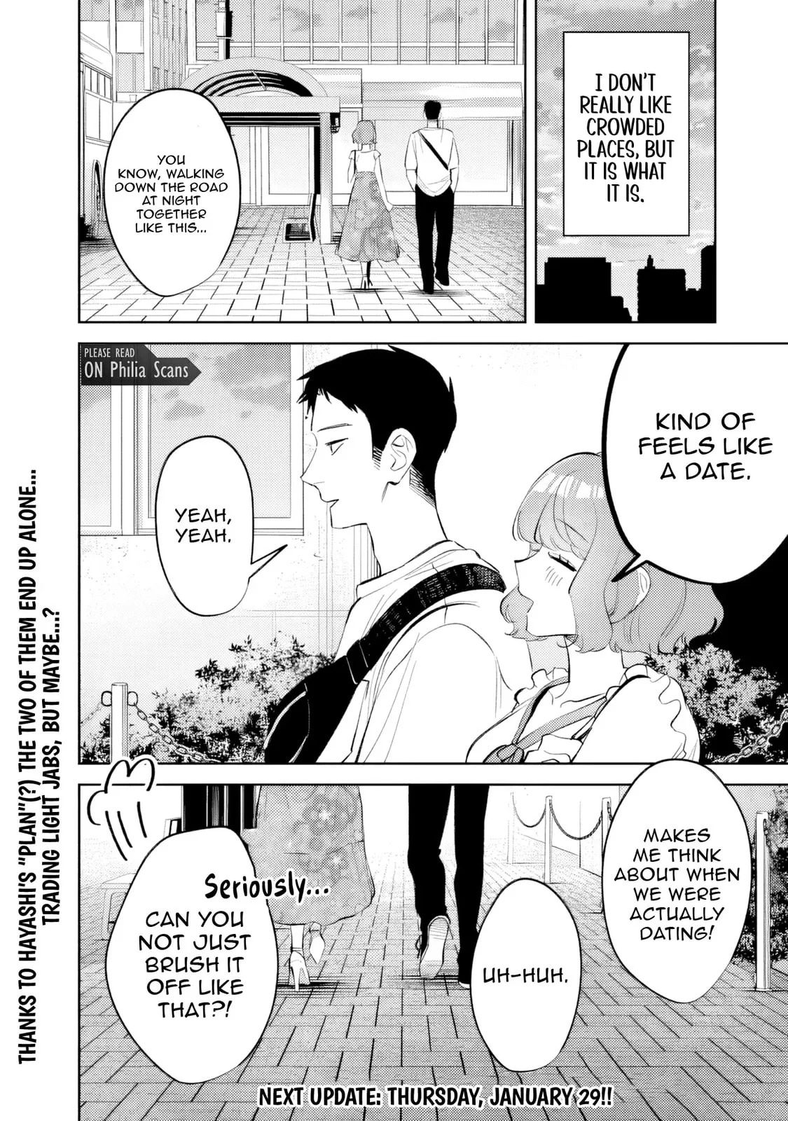 Living together with the queen from my high school days who was arrogant, surprisingly isn't that uncomfortable — Chapter 28 — Page 16