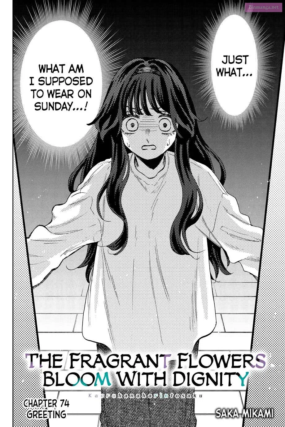 The Fragrant Flower Blooms with Dignity