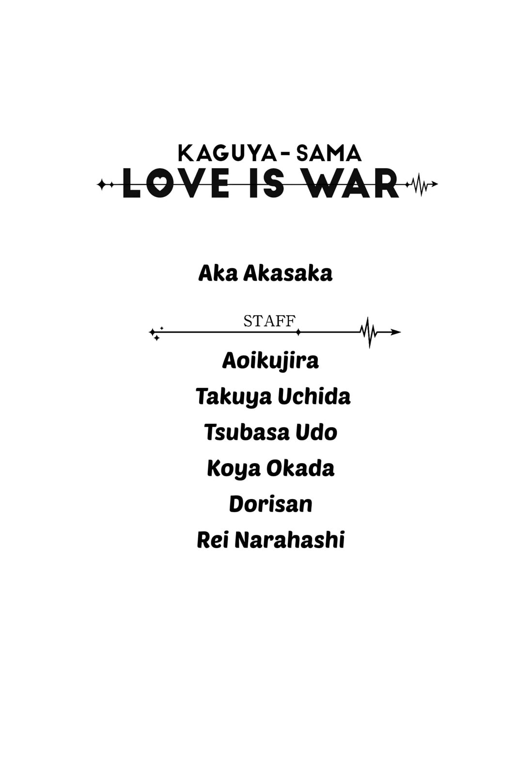 Kaguya-sama: Love is War (Colored)