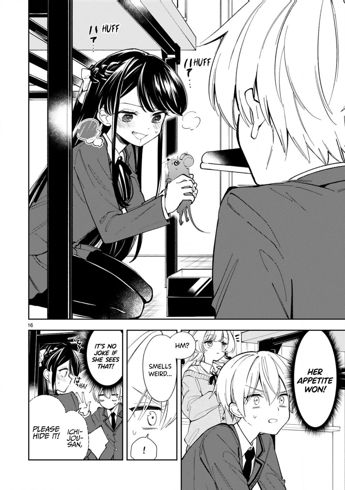 Ichijou-San Wa Kao Ni Deyasui