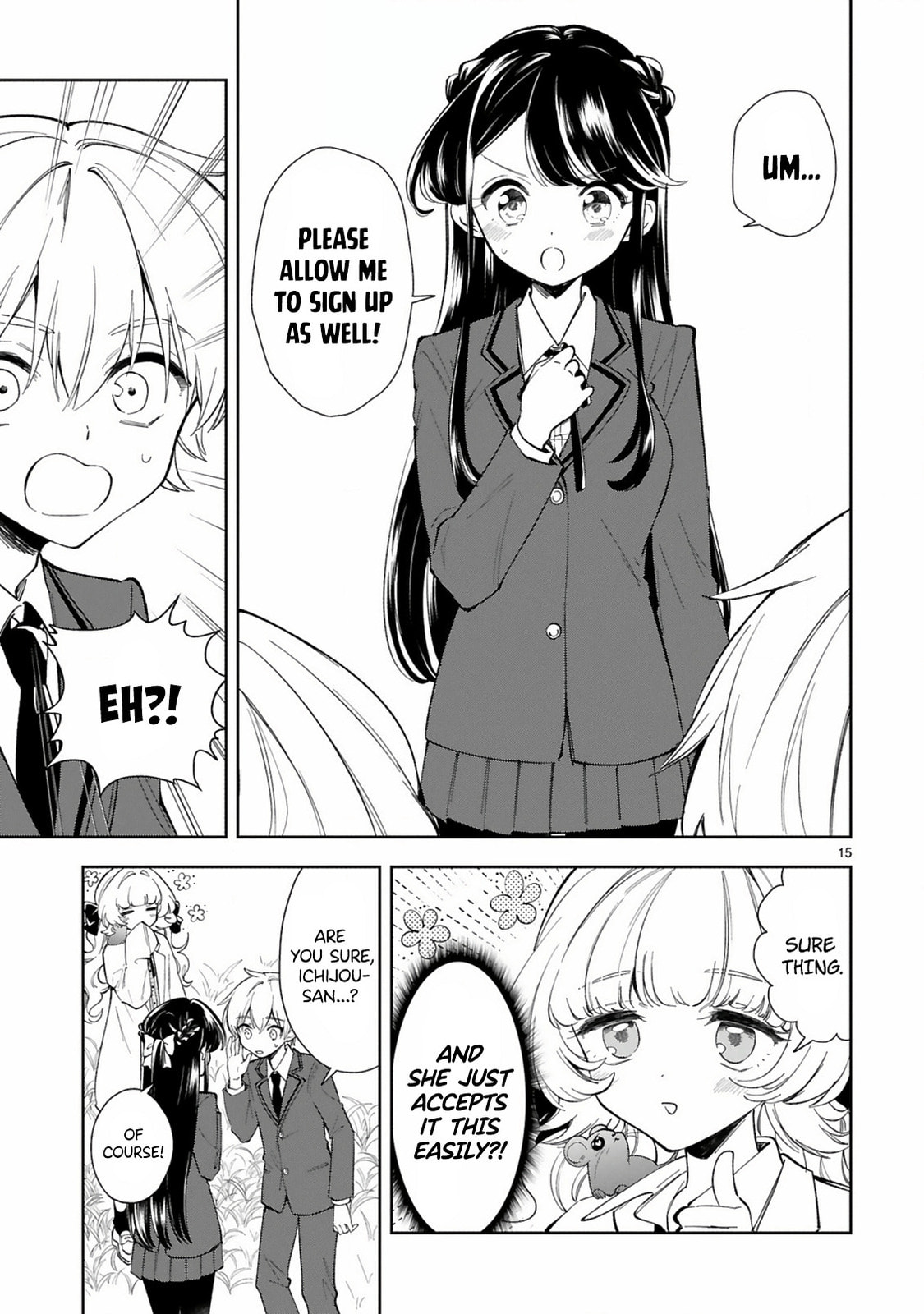 Ichijou-San Wa Kao Ni Deyasui