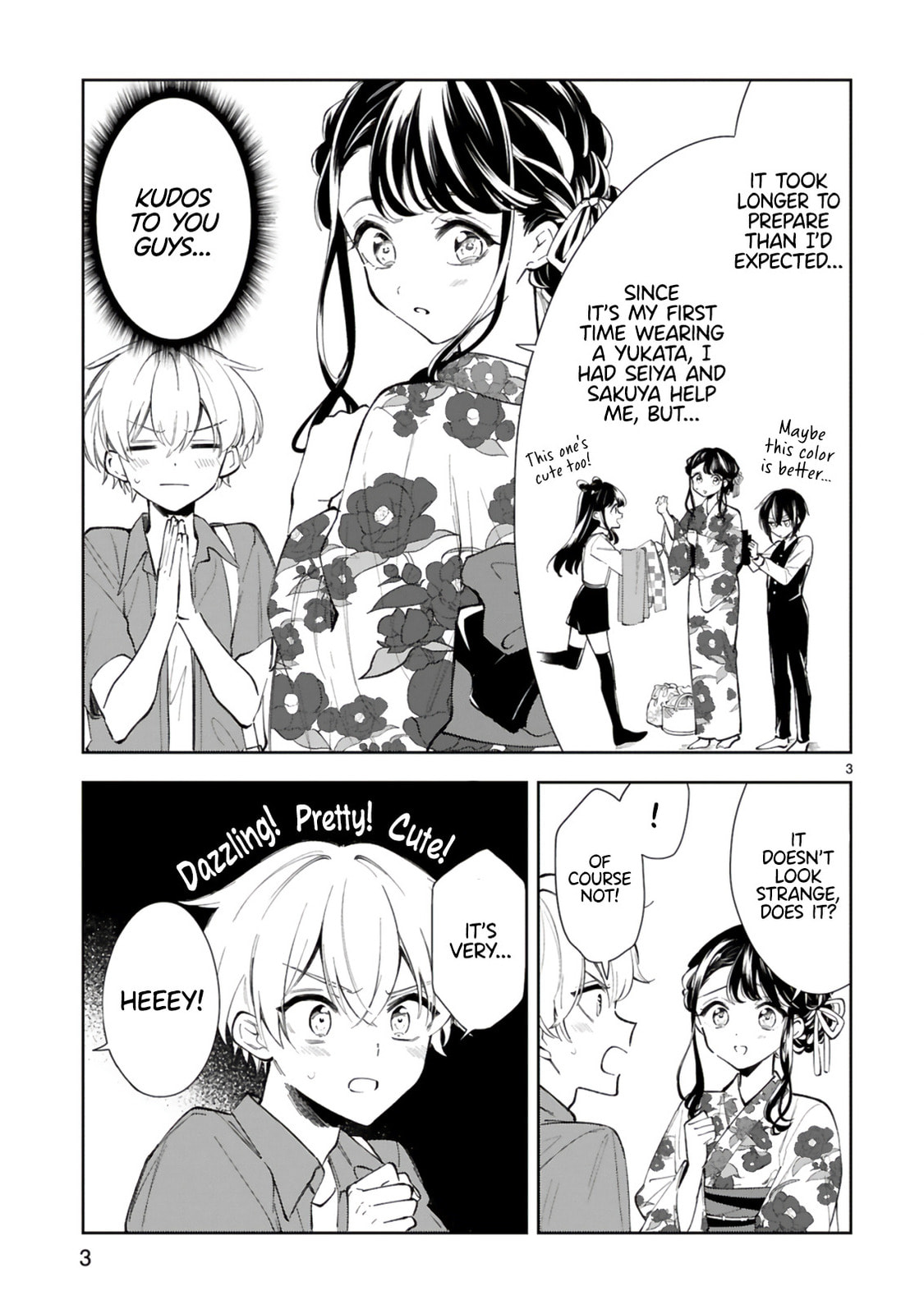 Ichijou-San Wa Kao Ni Deyasui