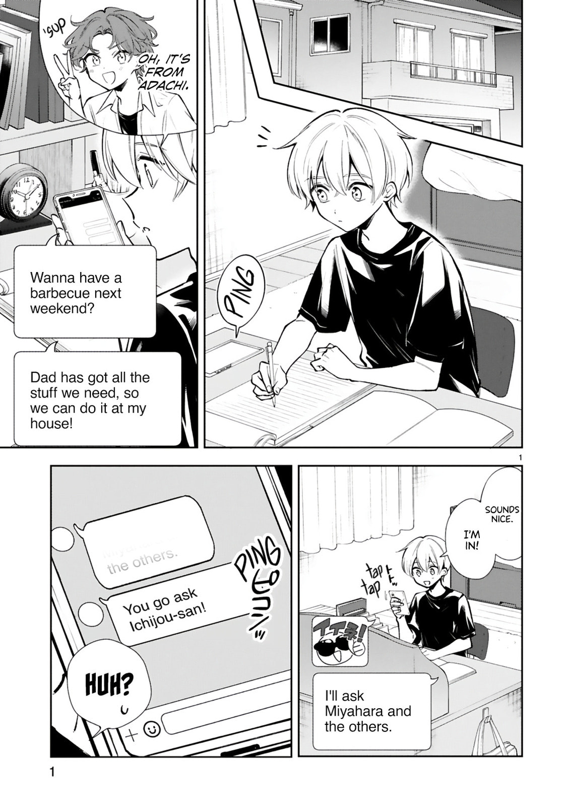 Ichijou-San Wa Kao Ni Deyasui