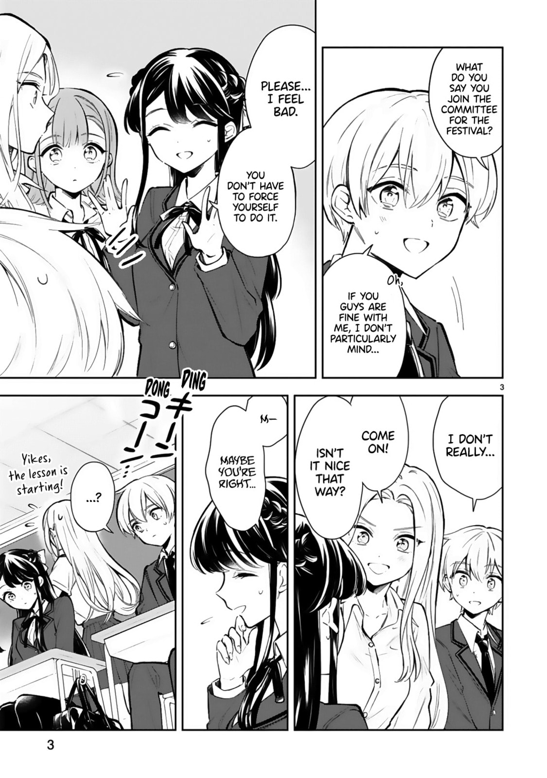 Ichijou-San Wa Kao Ni Deyasui