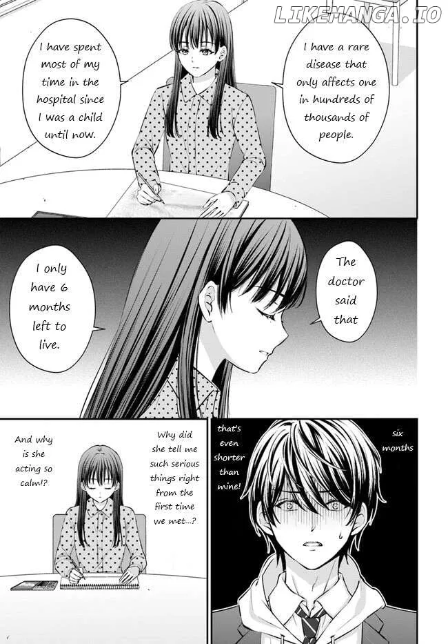 Yomei Ichinen to Senkokusareta Boku ga, Yomei Hantoshi no Kimi to Deatta Hanashi