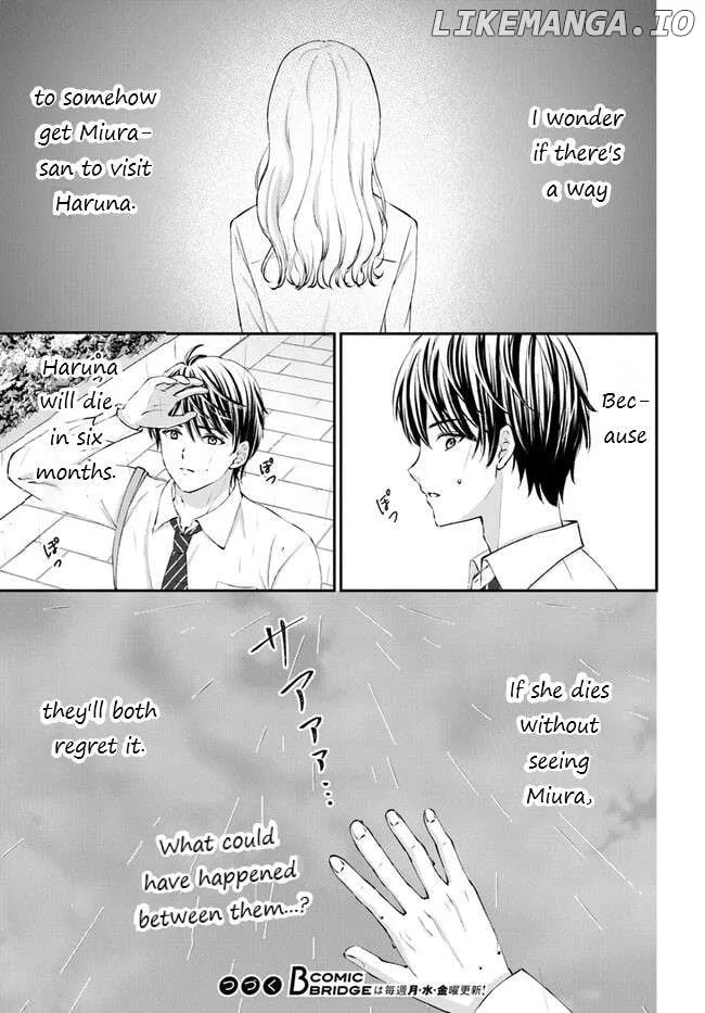 Yomei Ichinen to Senkokusareta Boku ga, Yomei Hantoshi no Kimi to Deatta Hanashi