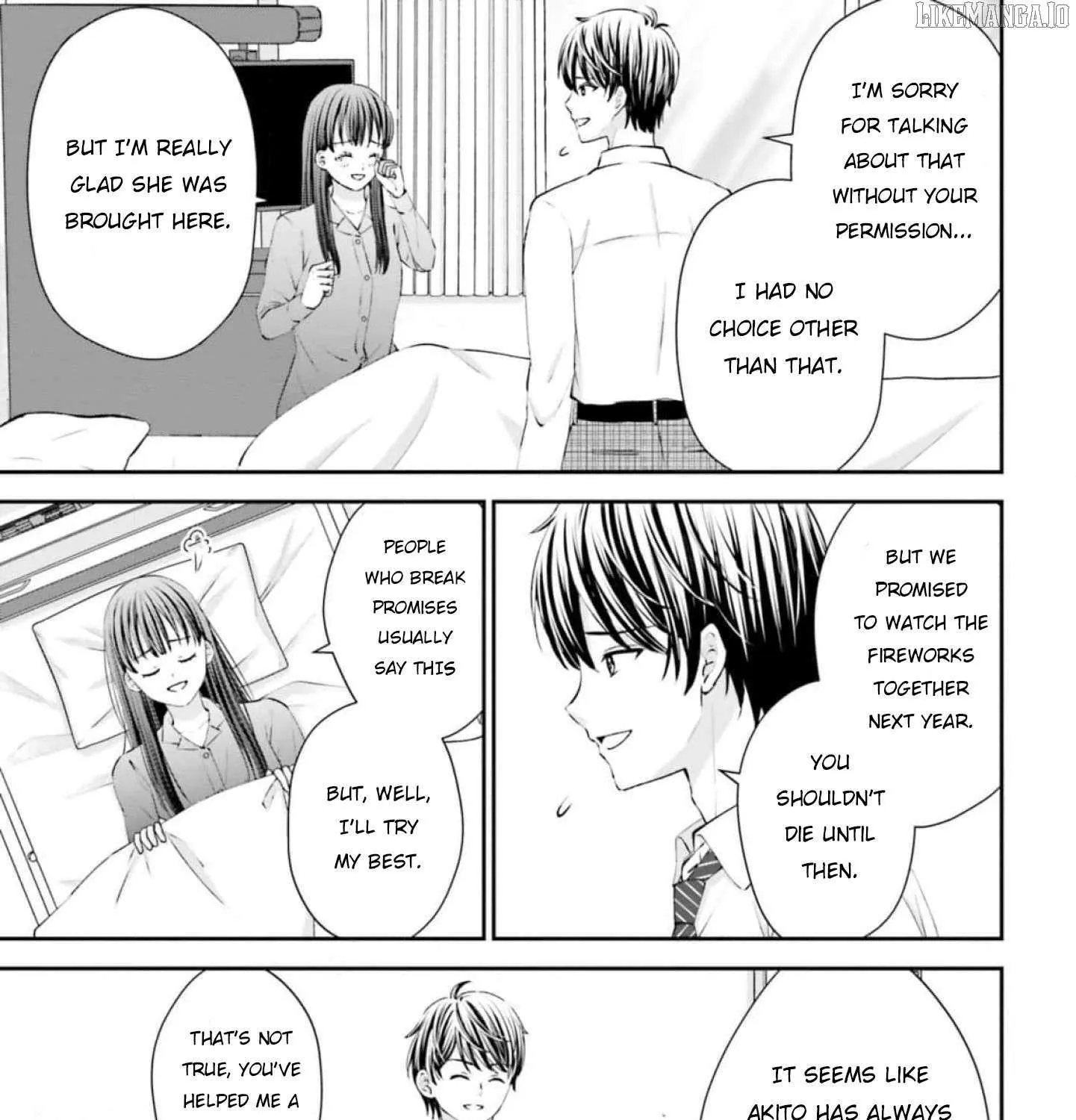 Yomei Ichinen to Senkokusareta Boku ga, Yomei Hantoshi no Kimi to Deatta Hanashi