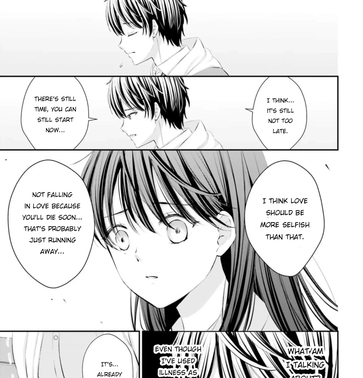 Yomei Ichinen to Senkokusareta Boku ga, Yomei Hantoshi no Kimi to Deatta Hanashi