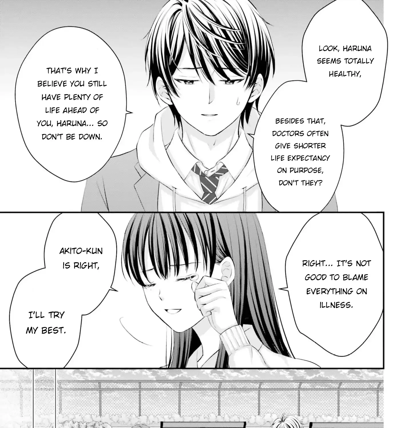 Yomei Ichinen to Senkokusareta Boku ga, Yomei Hantoshi no Kimi to Deatta Hanashi