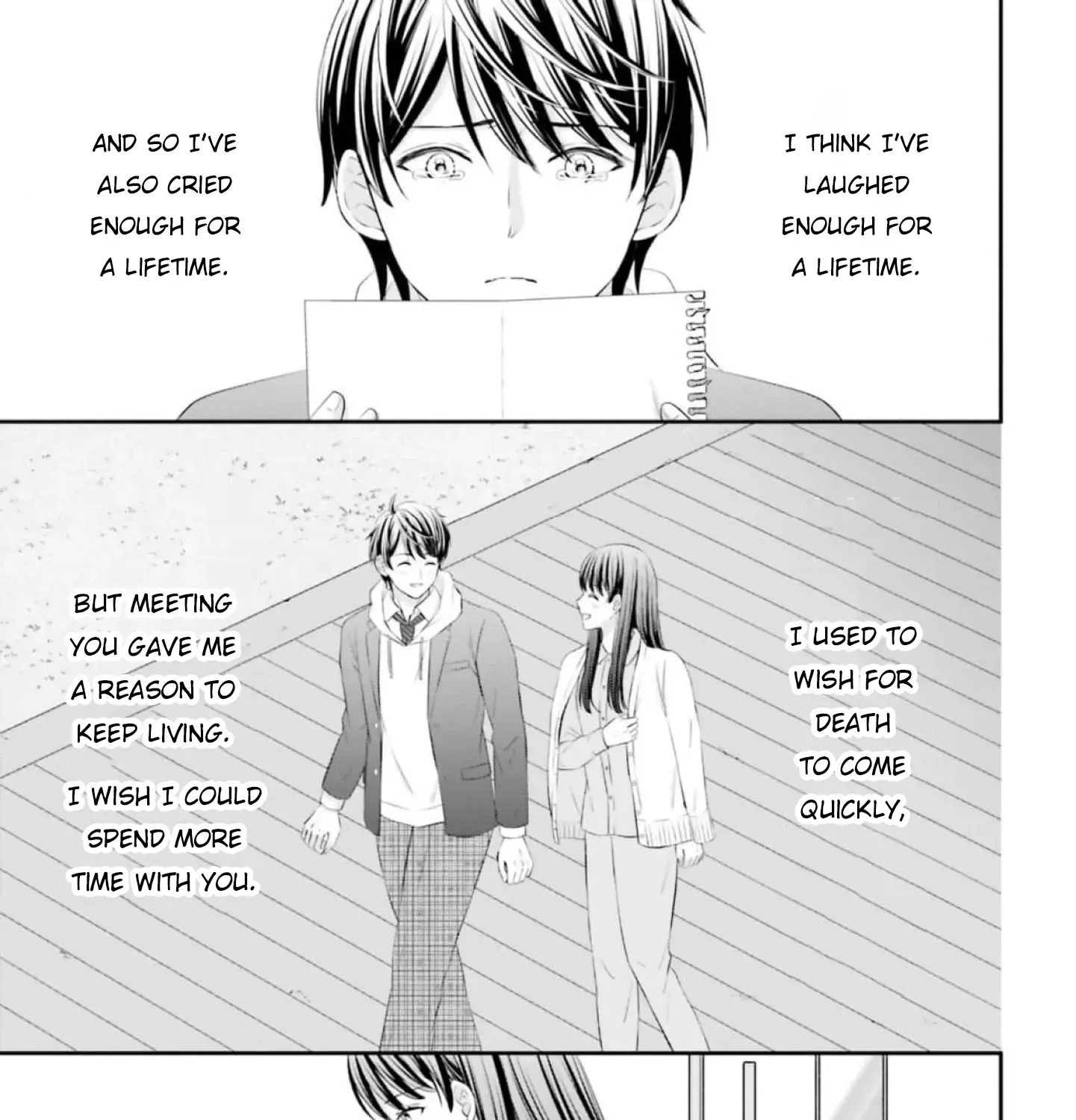 Yomei Ichinen to Senkokusareta Boku ga, Yomei Hantoshi no Kimi to Deatta Hanashi