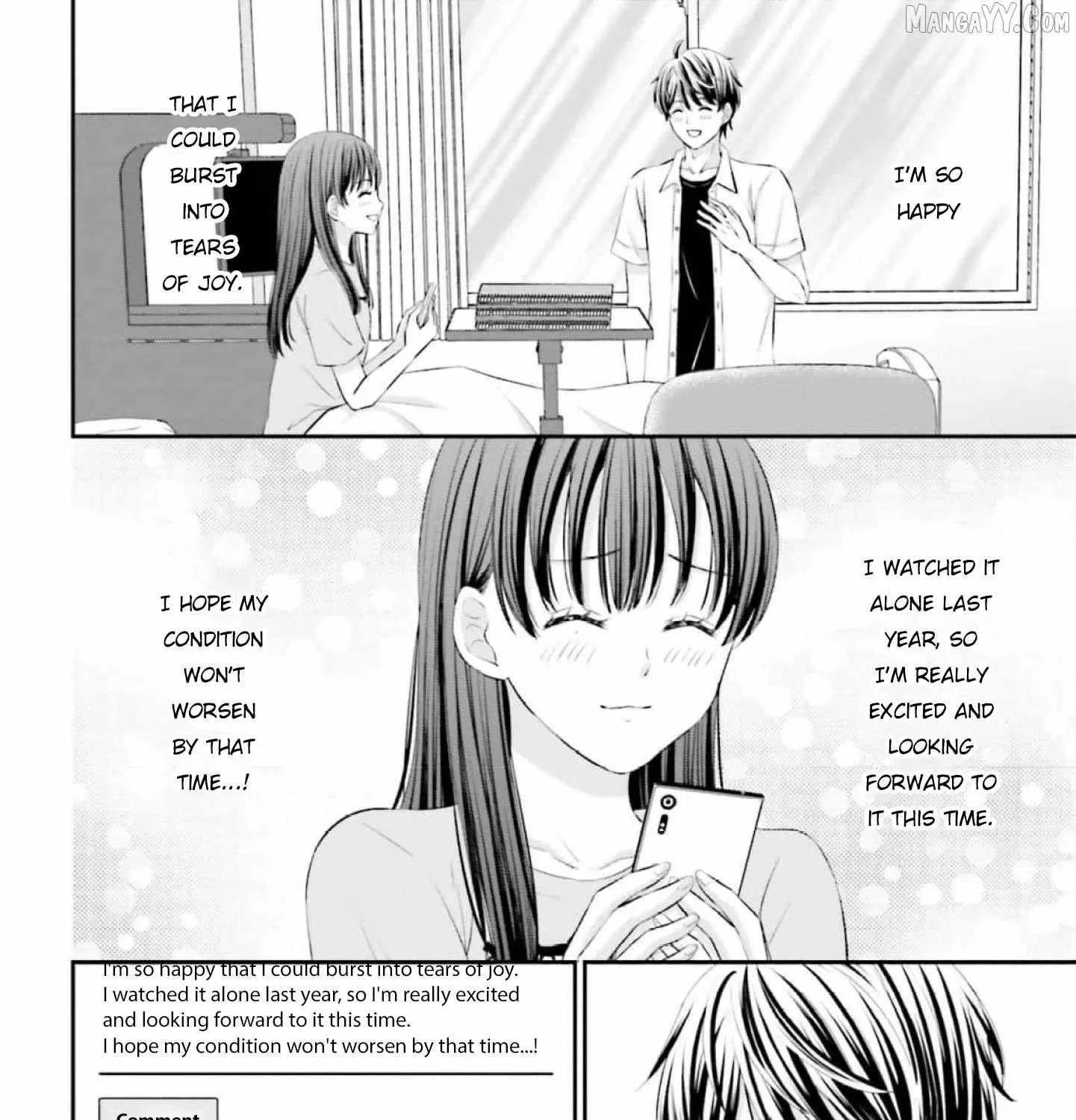 Yomei Ichinen to Senkokusareta Boku ga, Yomei Hantoshi no Kimi to Deatta Hanashi