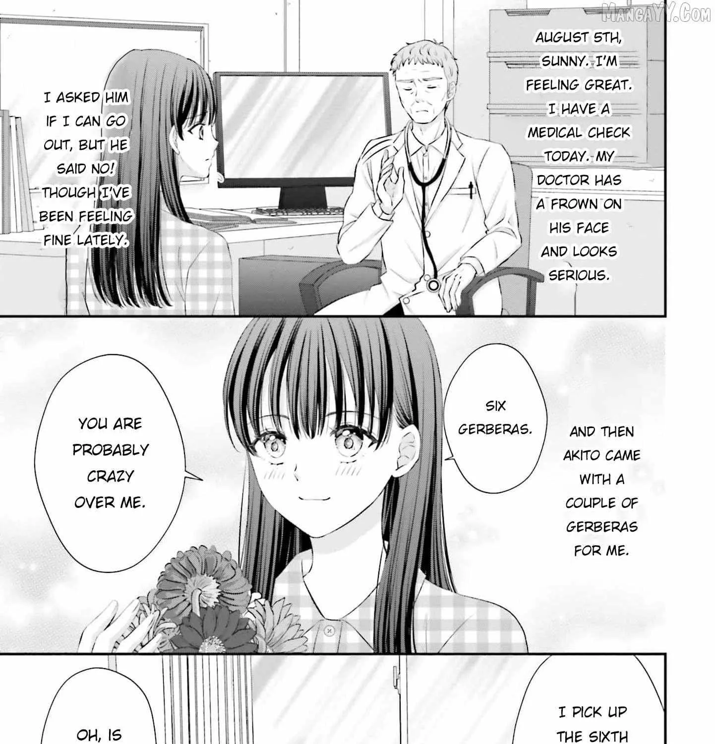 Yomei Ichinen to Senkokusareta Boku ga, Yomei Hantoshi no Kimi to Deatta Hanashi