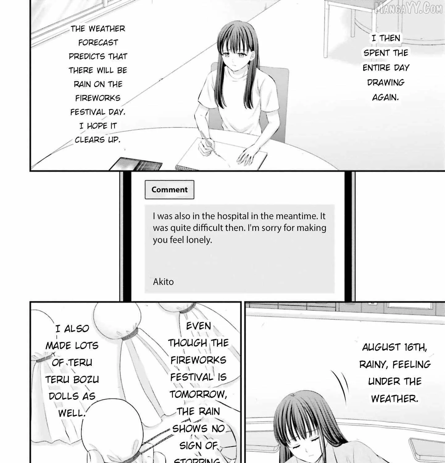 Yomei Ichinen to Senkokusareta Boku ga, Yomei Hantoshi no Kimi to Deatta Hanashi