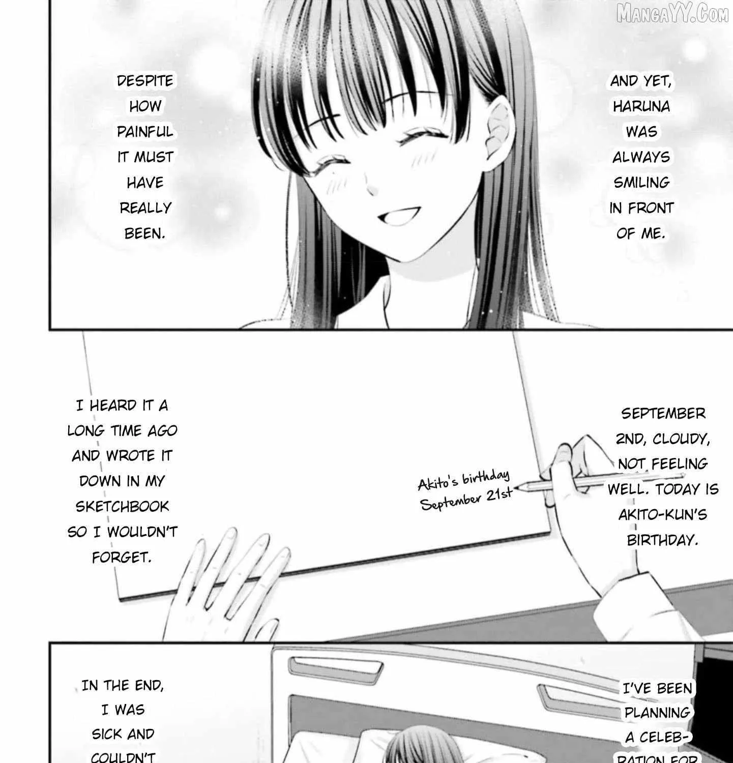 Yomei Ichinen to Senkokusareta Boku ga, Yomei Hantoshi no Kimi to Deatta Hanashi