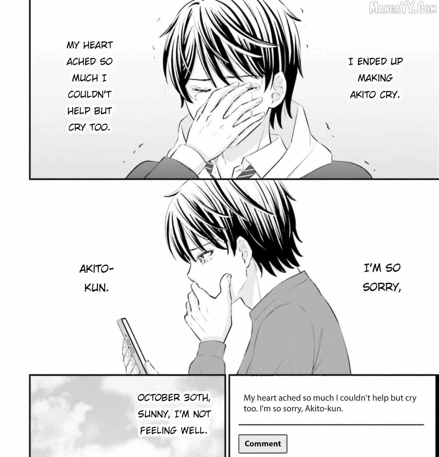 Yomei Ichinen to Senkokusareta Boku ga, Yomei Hantoshi no Kimi to Deatta Hanashi