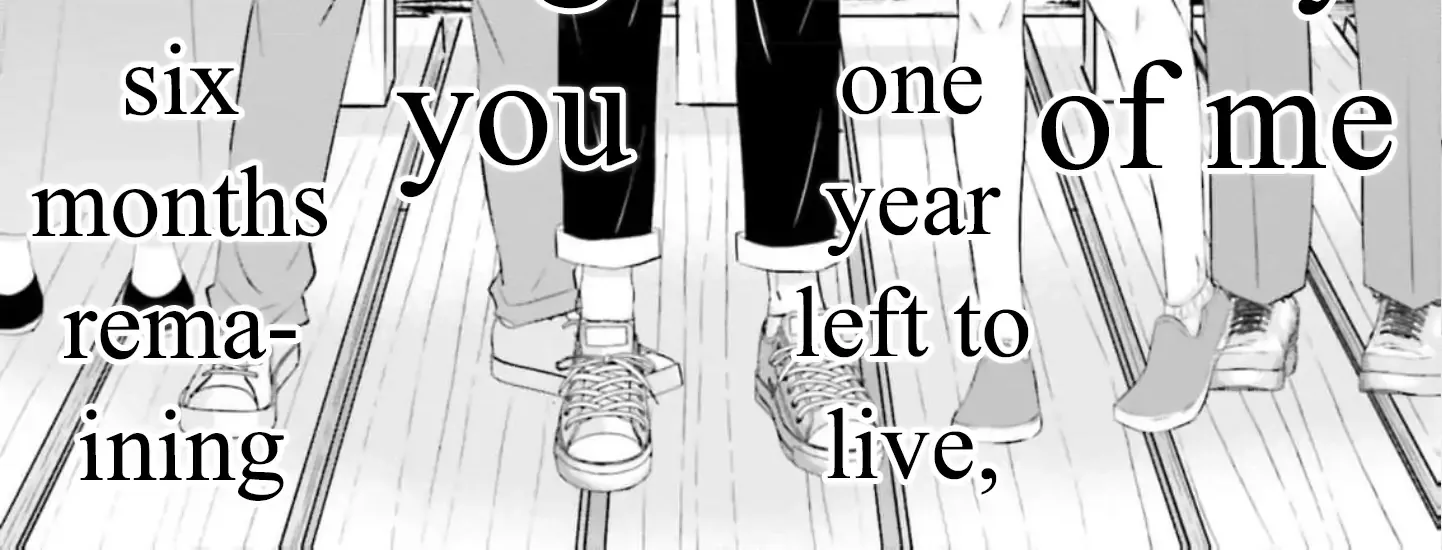 Yomei Ichinen to Senkokusareta Boku ga, Yomei Hantoshi no Kimi to Deatta Hanashi