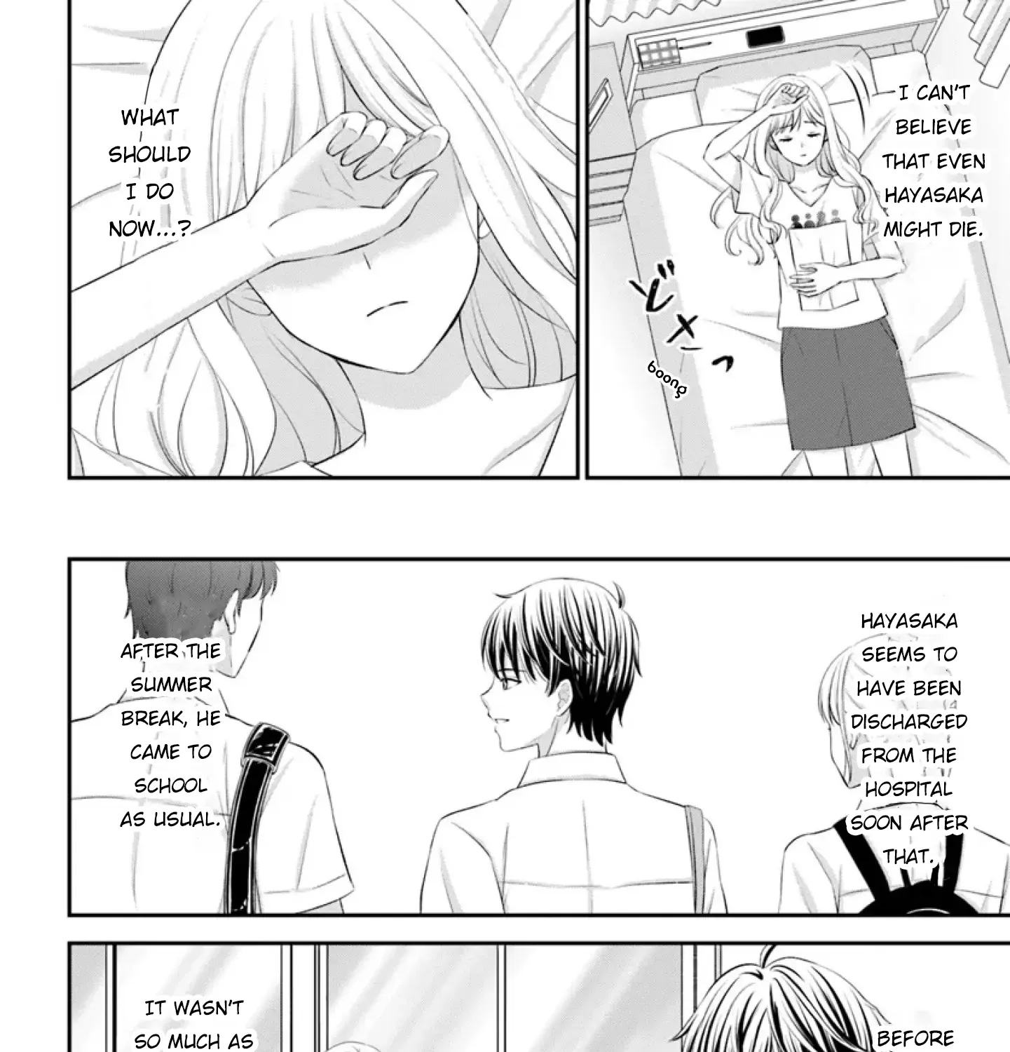 Yomei Ichinen to Senkokusareta Boku ga, Yomei Hantoshi no Kimi to Deatta Hanashi