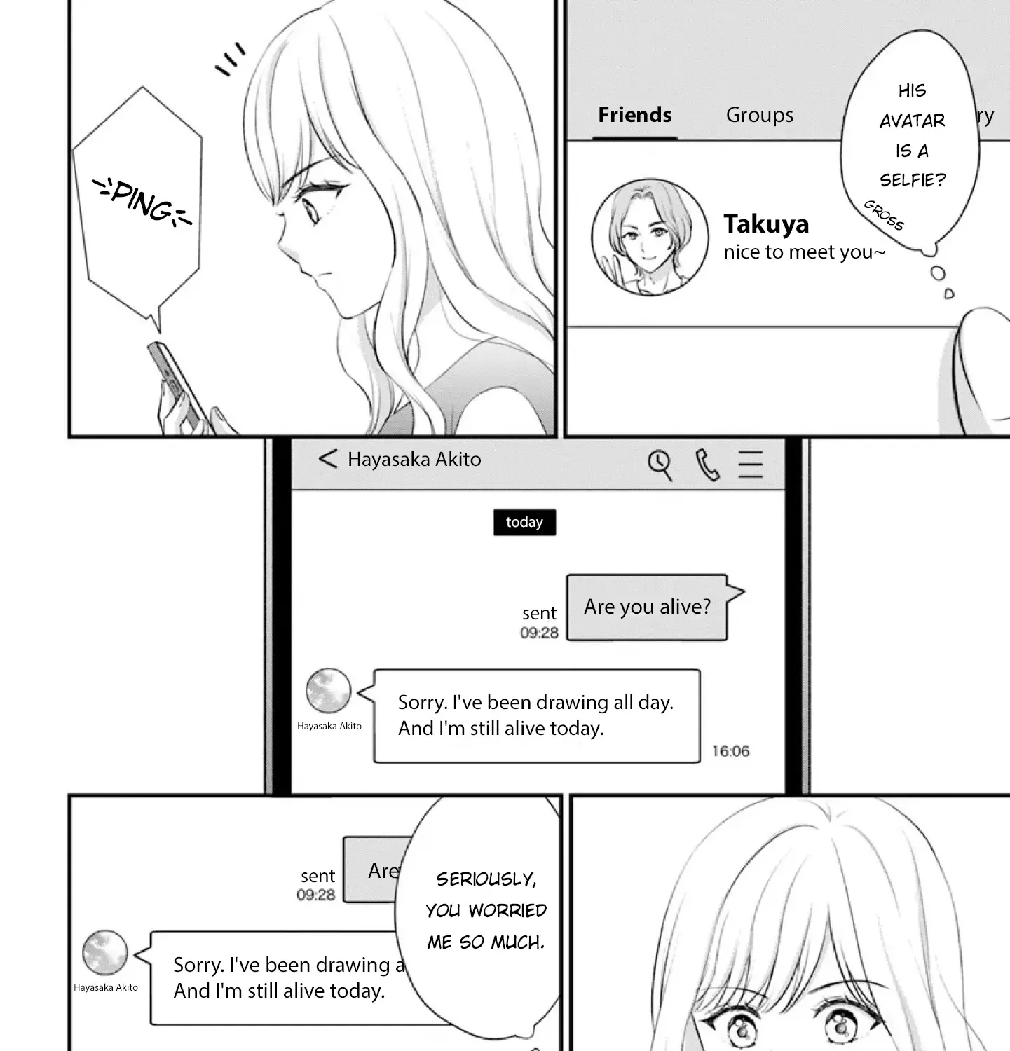 Yomei Ichinen to Senkokusareta Boku ga, Yomei Hantoshi no Kimi to Deatta Hanashi