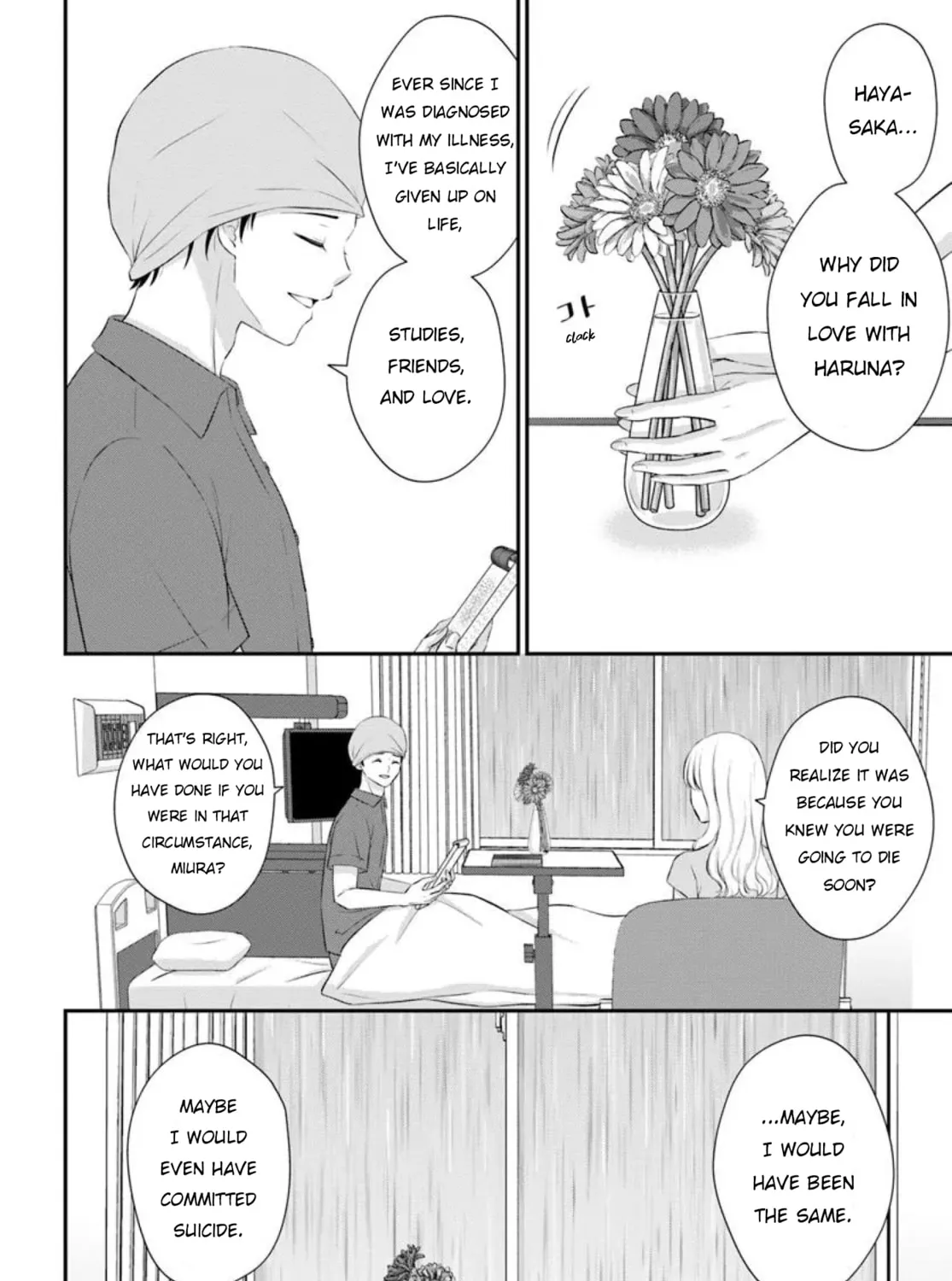 Yomei Ichinen to Senkokusareta Boku ga, Yomei Hantoshi no Kimi to Deatta Hanashi