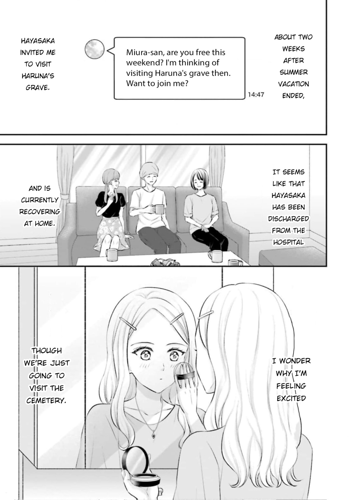 Yomei Ichinen to Senkokusareta Boku ga, Yomei Hantoshi no Kimi to Deatta Hanashi