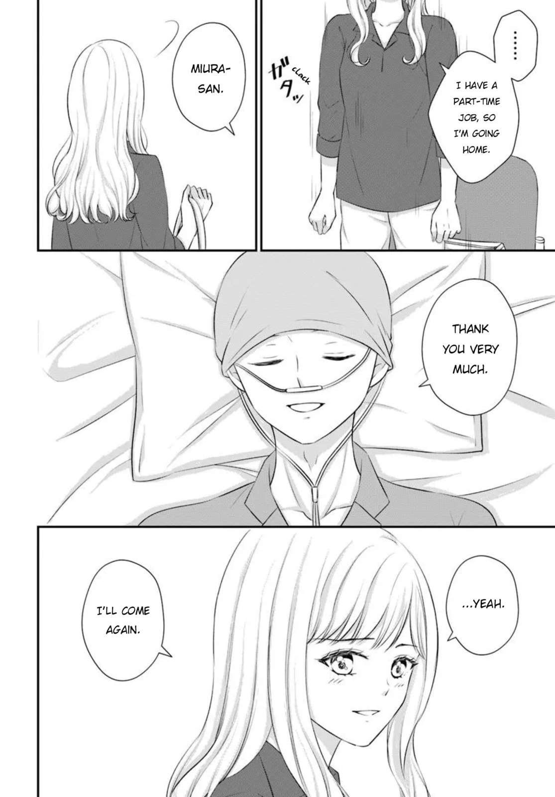 Yomei Ichinen to Senkokusareta Boku ga, Yomei Hantoshi no Kimi to Deatta Hanashi