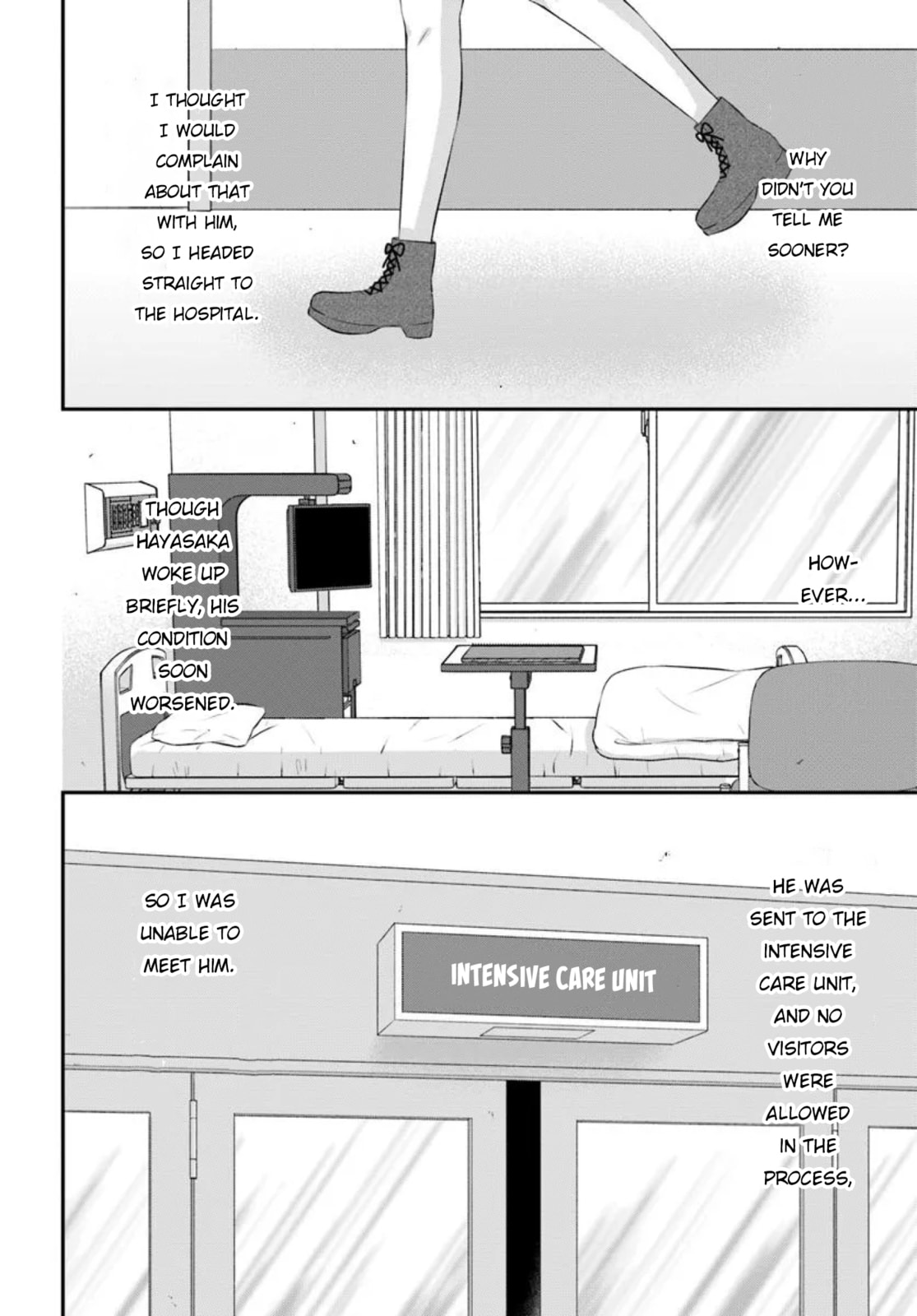 Yomei Ichinen to Senkokusareta Boku ga, Yomei Hantoshi no Kimi to Deatta Hanashi