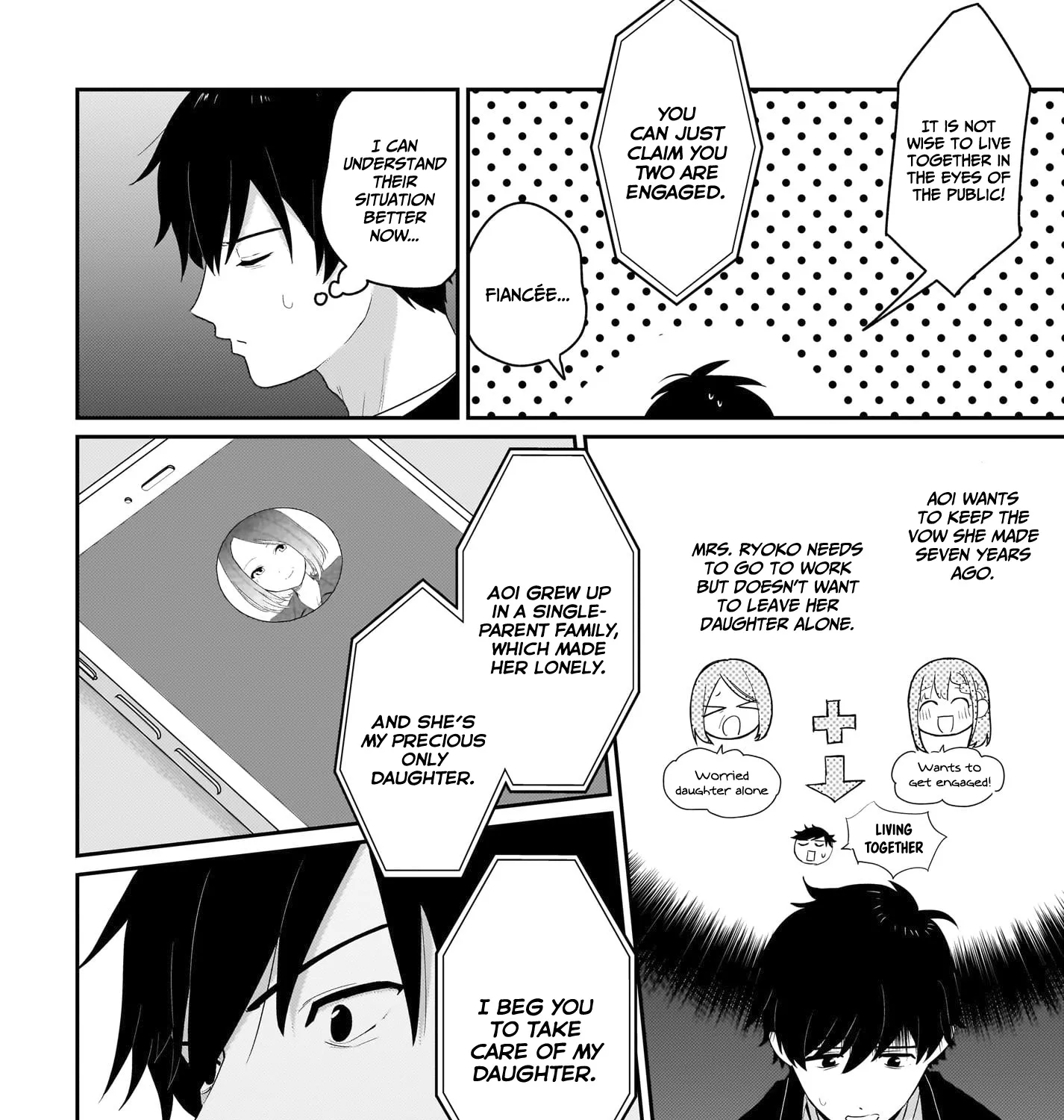 I, A Tired Office Worker, Start Living Together With A Beautiful Highschool Girl Whom I Met Again After 7 Years