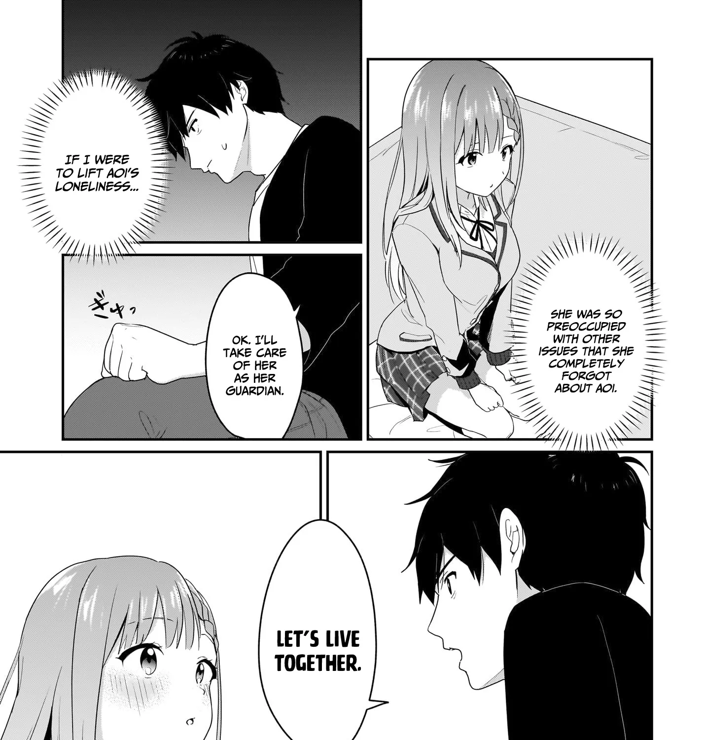 I, A Tired Office Worker, Start Living Together With A Beautiful Highschool Girl Whom I Met Again After 7 Years