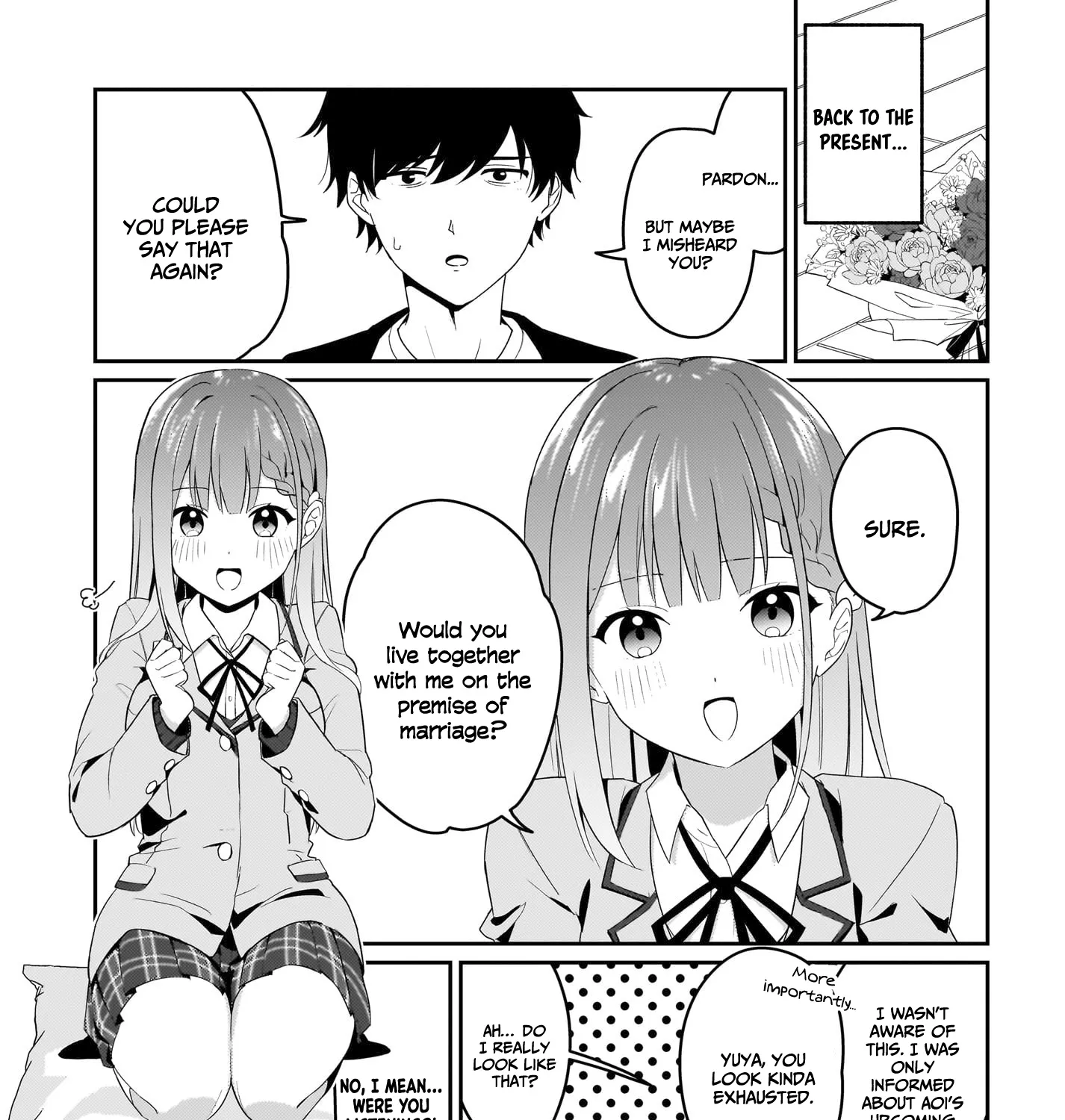 I, A Tired Office Worker, Start Living Together With A Beautiful Highschool Girl Whom I Met Again After 7 Years