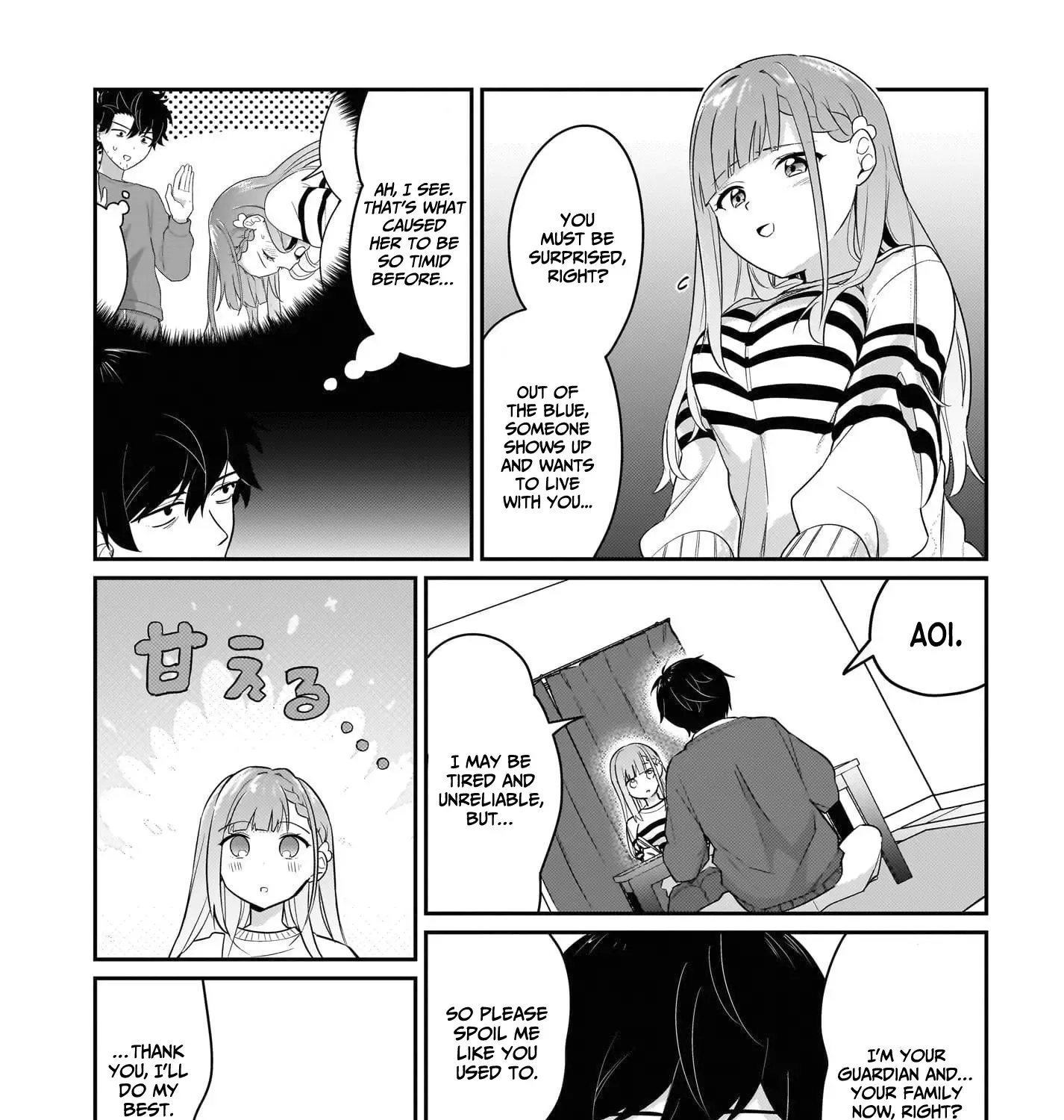 I, A Tired Office Worker, Start Living Together With A Beautiful Highschool Girl Whom I Met Again After 7 Years