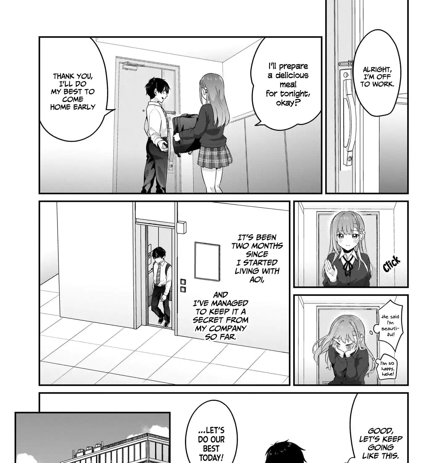 I, A Tired Office Worker, Start Living Together With A Beautiful Highschool Girl Whom I Met Again After 7 Years