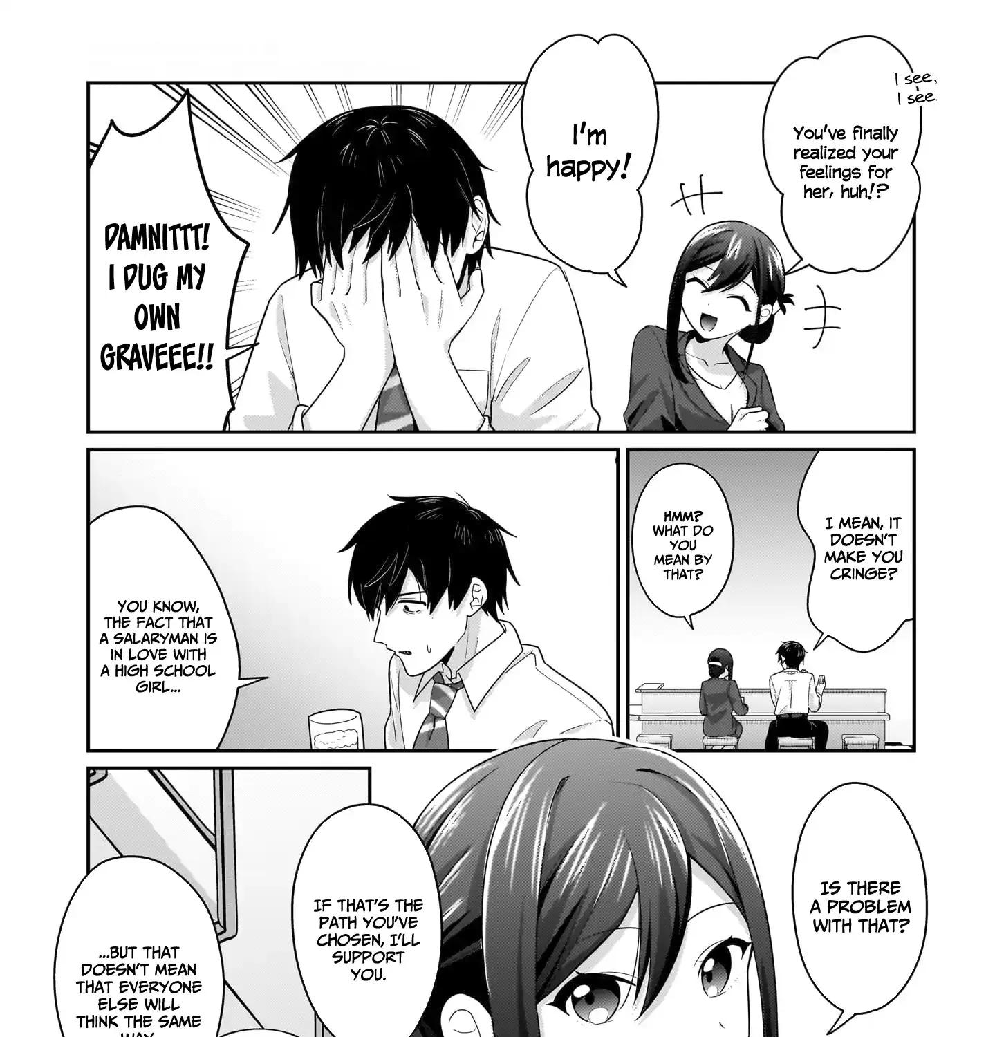 I, A Tired Office Worker, Start Living Together With A Beautiful Highschool Girl Whom I Met Again After 7 Years