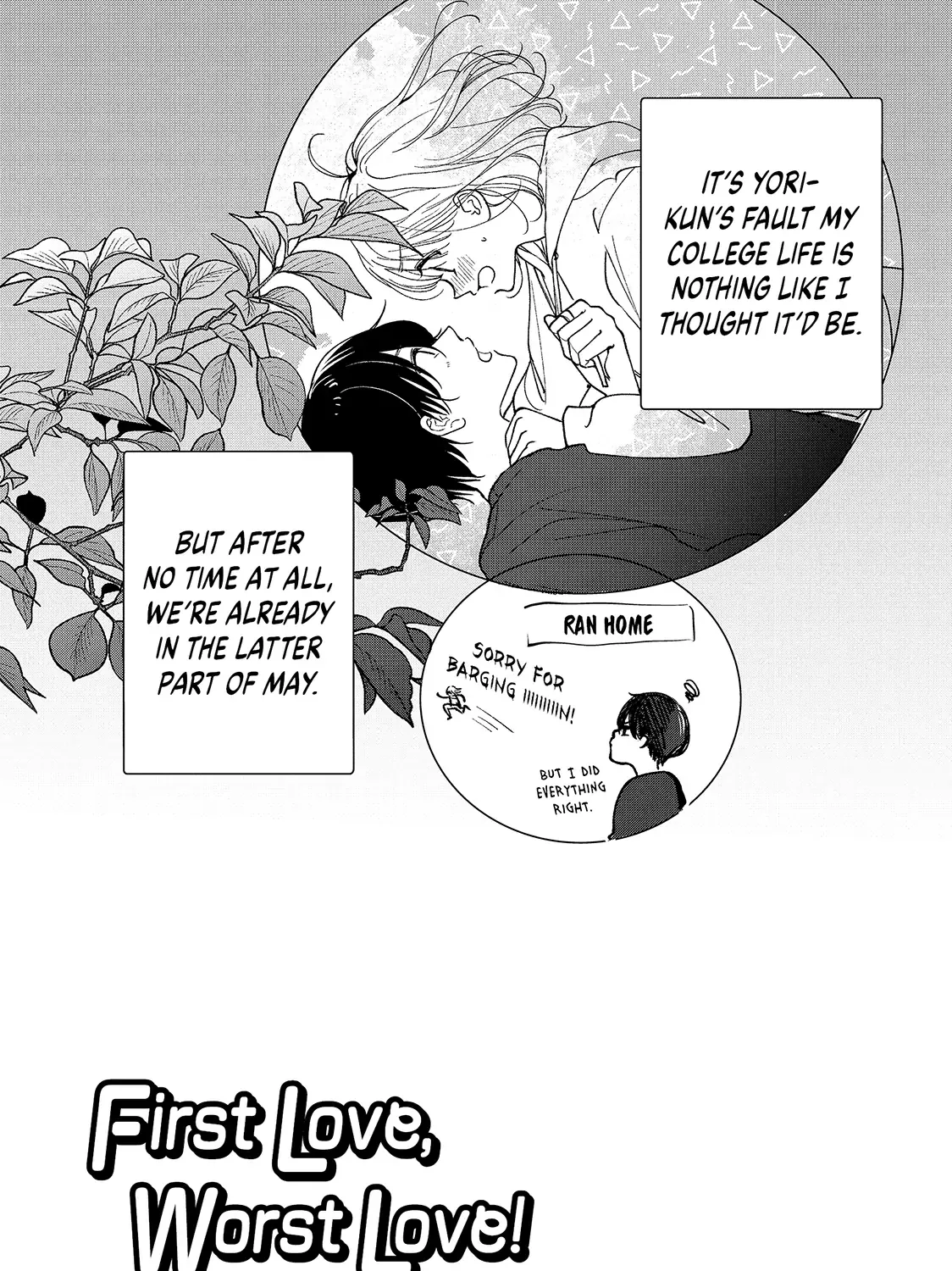 I Can’t Get Back Together with Yori-kun!