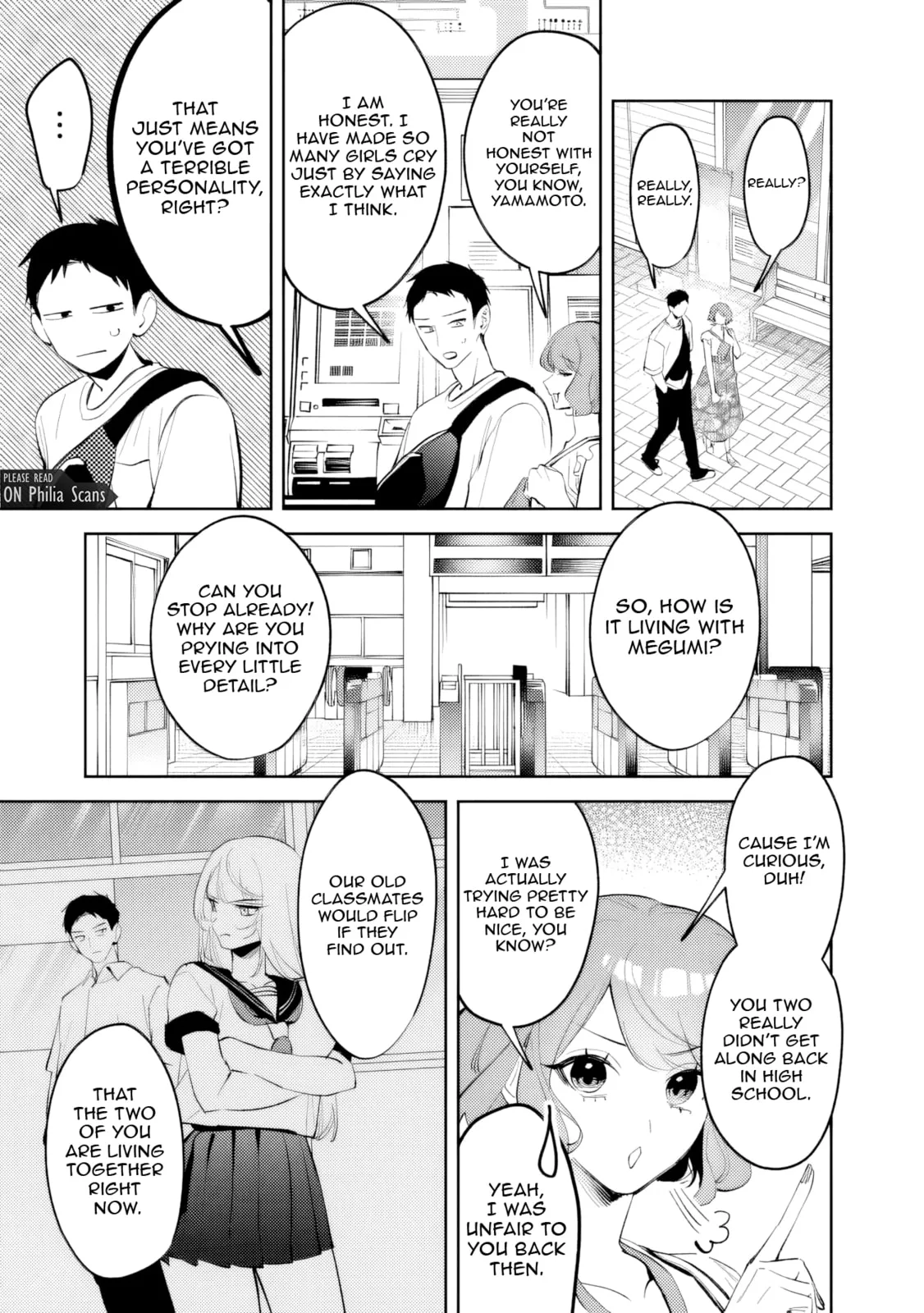 Living together with the queen from my high school days who was arrogant, surprisingly isn't that uncomfortable — Chapter 29 — Page 3