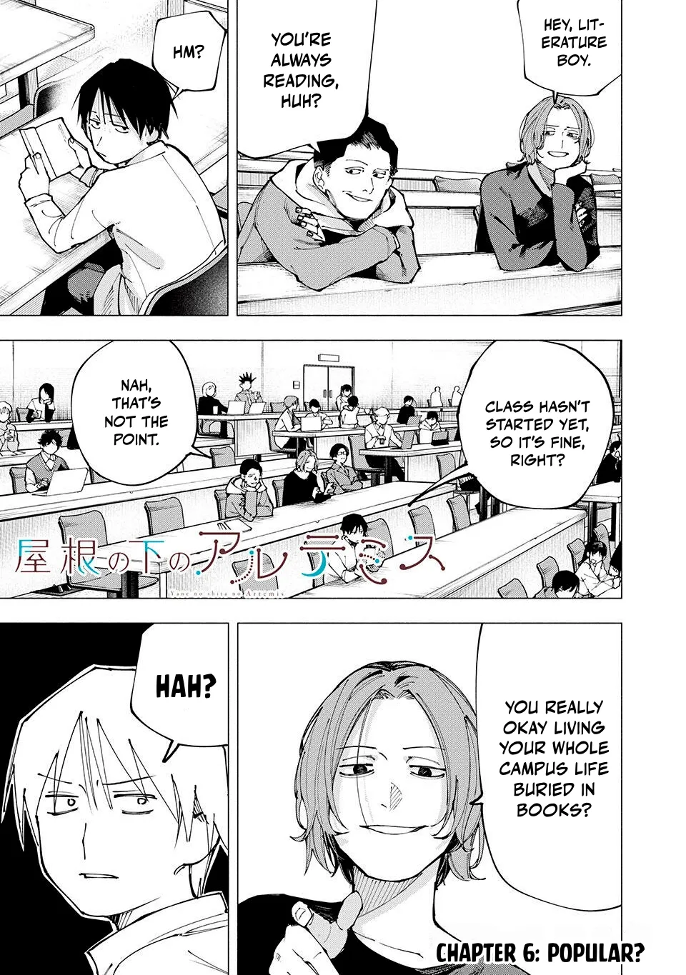 Artemis Under the Same Roof