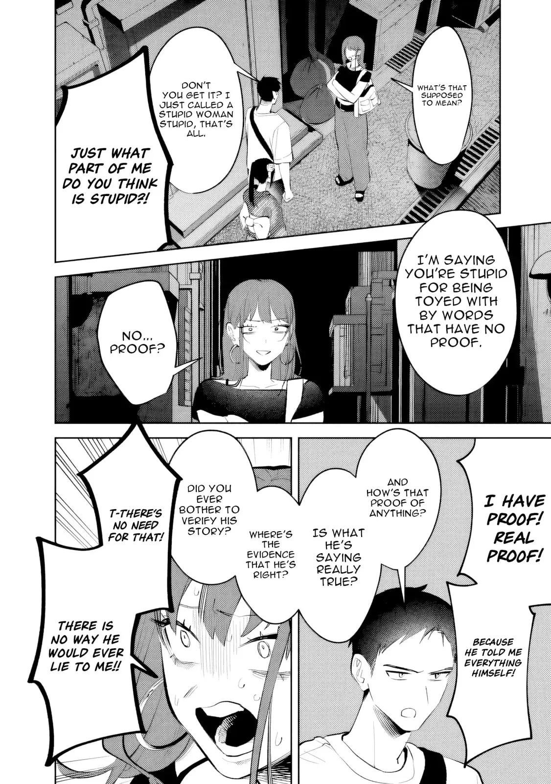 Living together with the queen from my high school days who was arrogant, surprisingly isn't that uncomfortable — Chapter 30 — Page 12