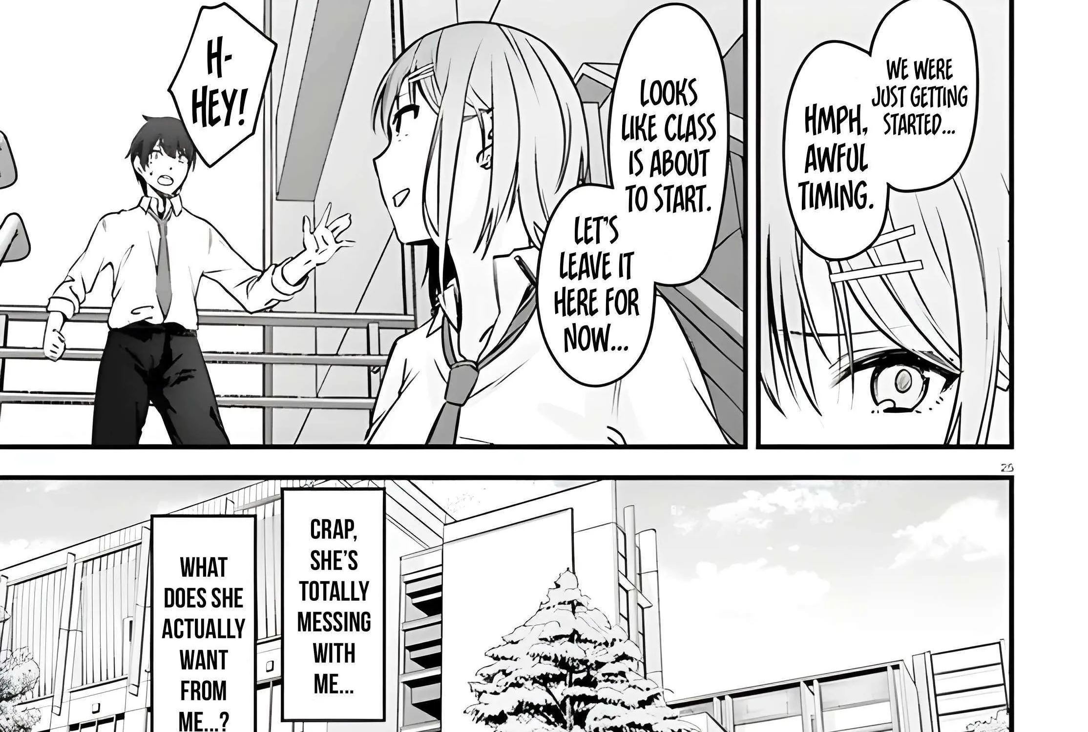 The Handsome Girl Who Stole My Girlfriend Seems to be After Me Now