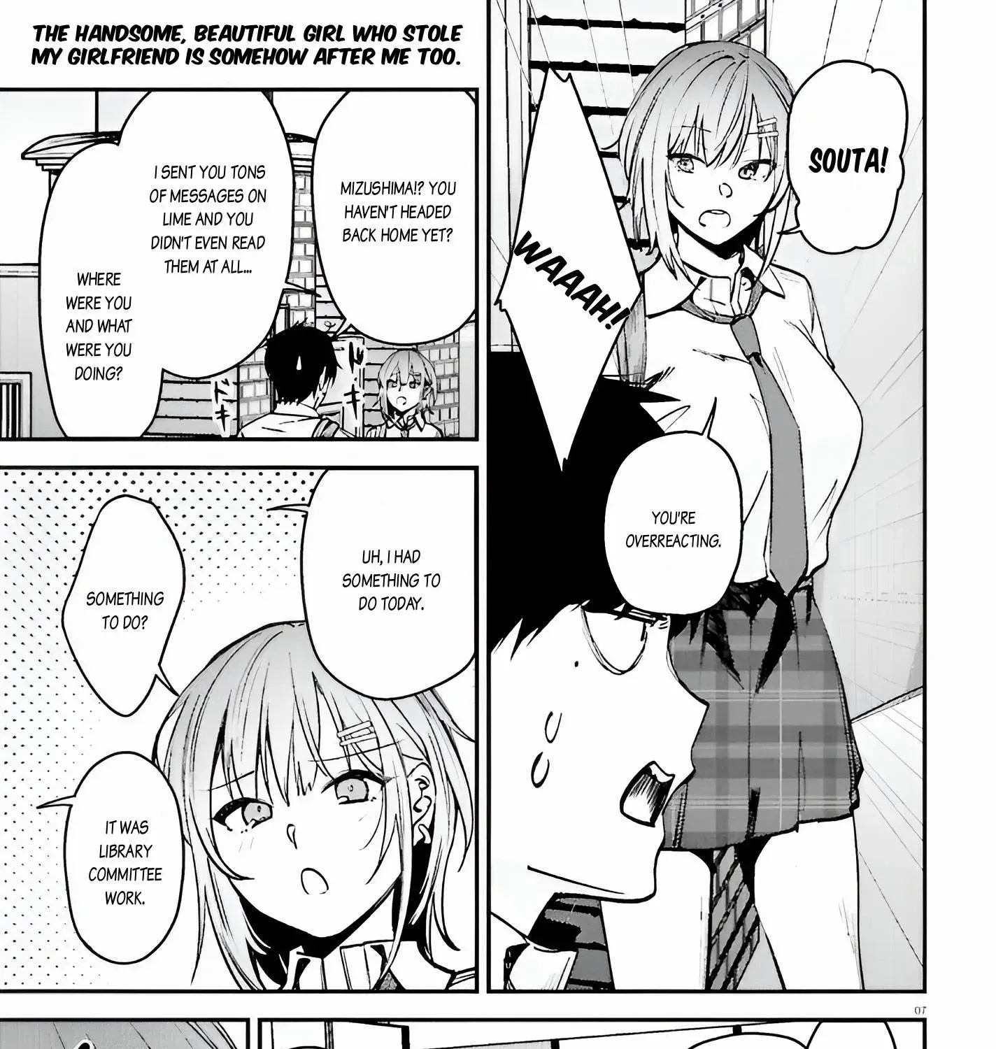 The Handsome Girl Who Stole My Girlfriend Seems to be After Me Now